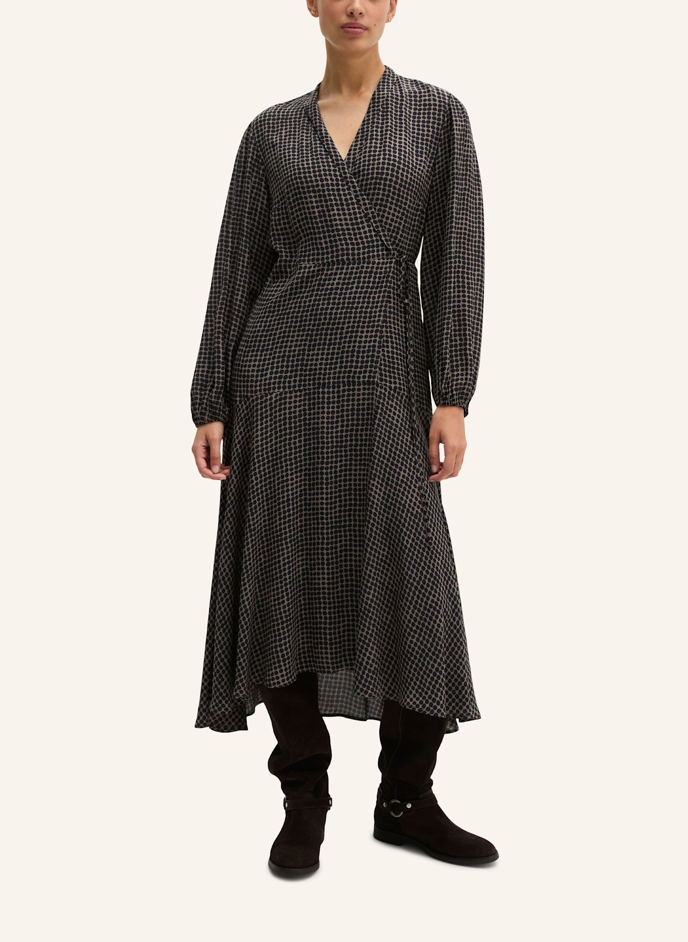 Marc O'Polo Wickelkleid: BRAUN