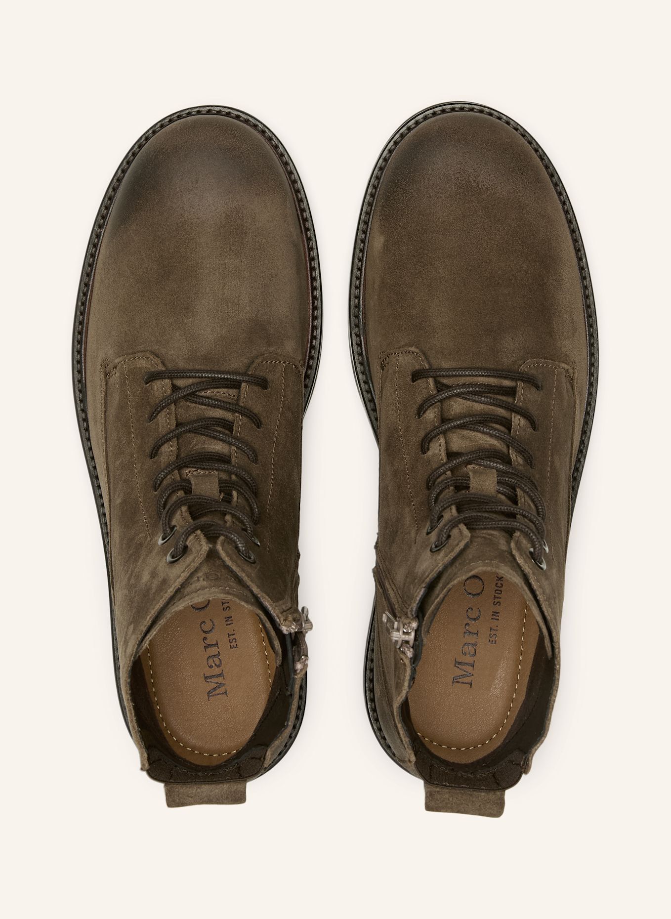 Marc O'Polo Schnürstiefletten Model Rony: BRAUN