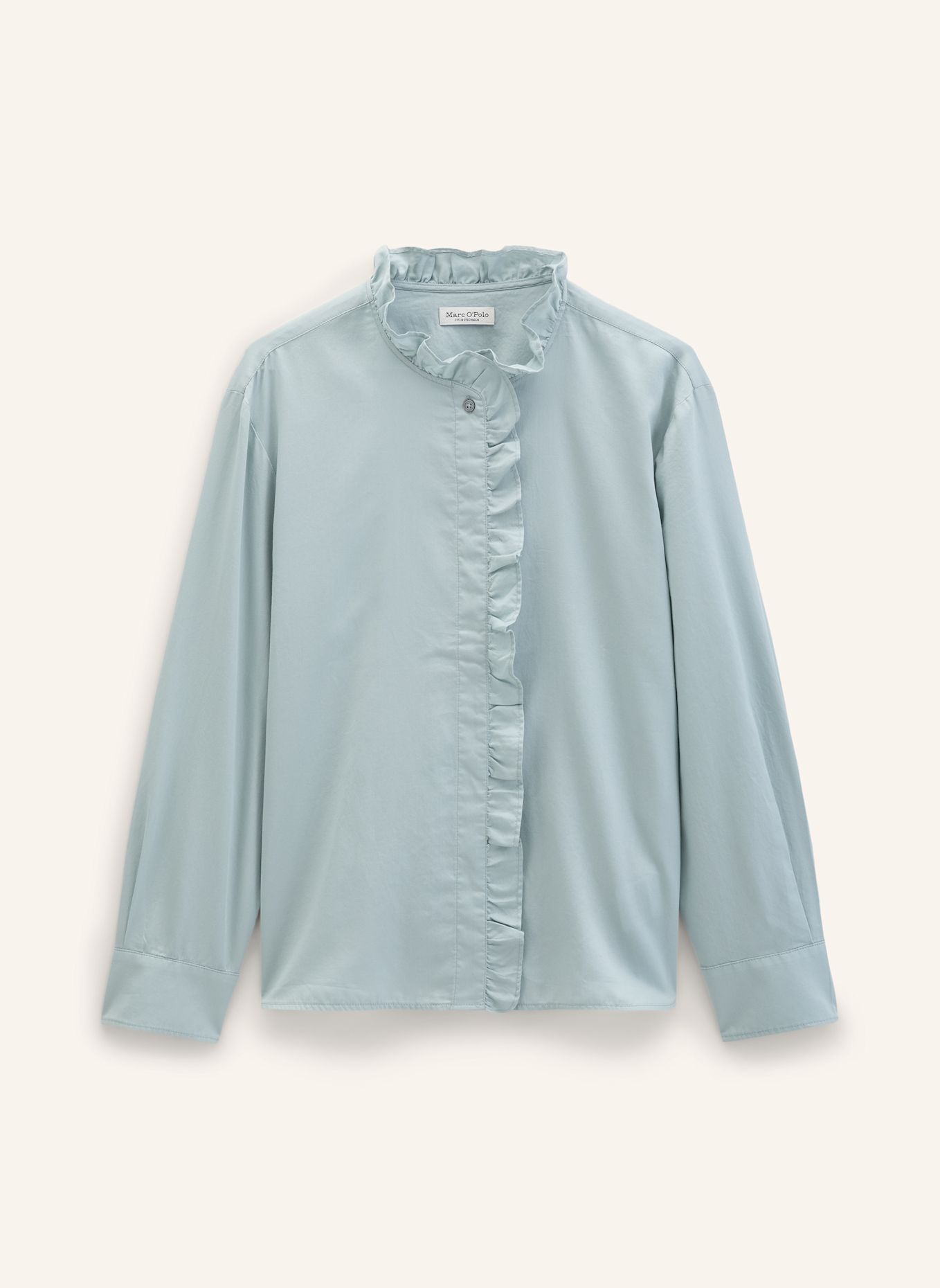 Marc O'Polo Rüschenbluse: GRAU