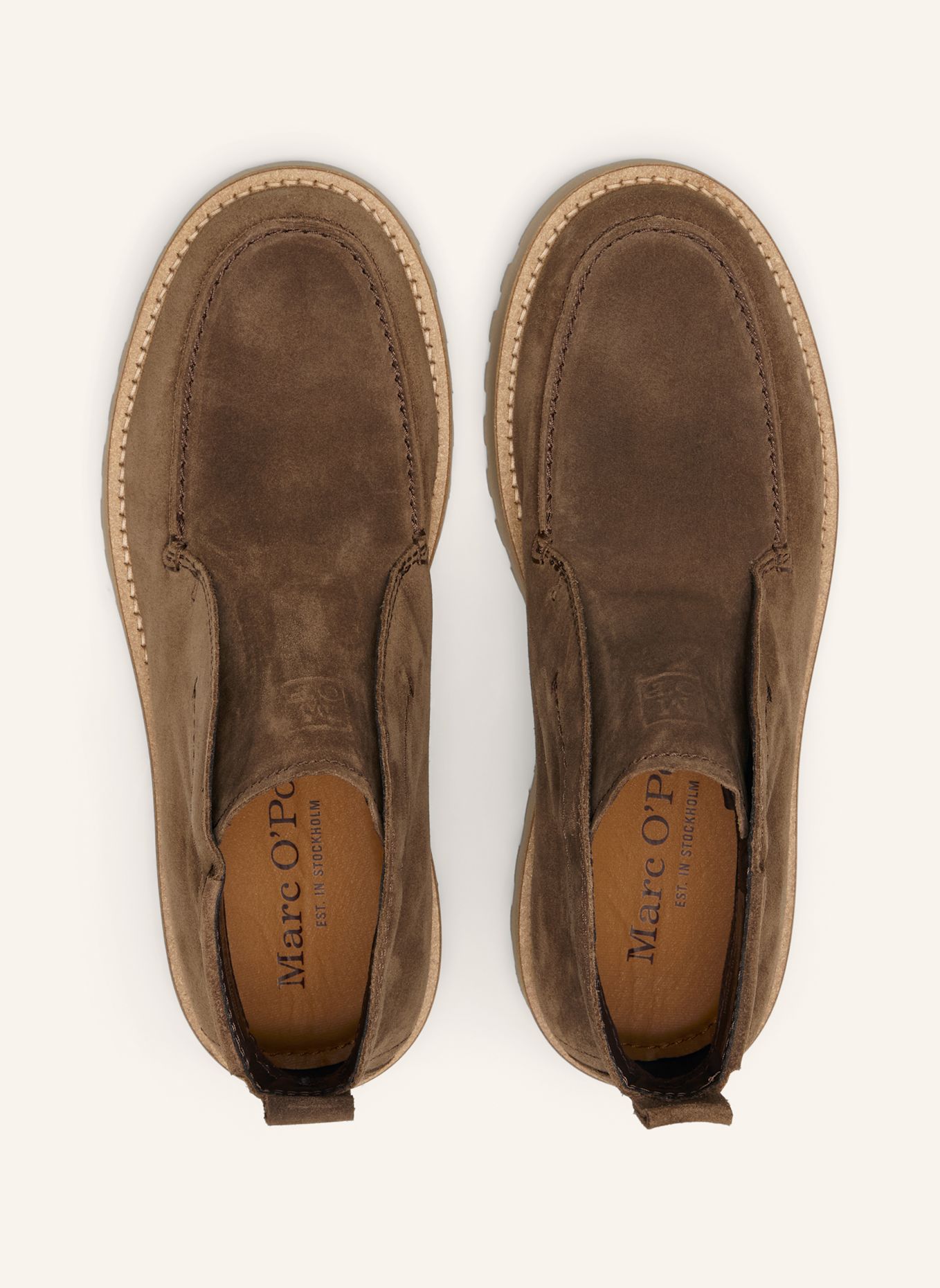 Marc O'Polo Schnürboot: BRAUN