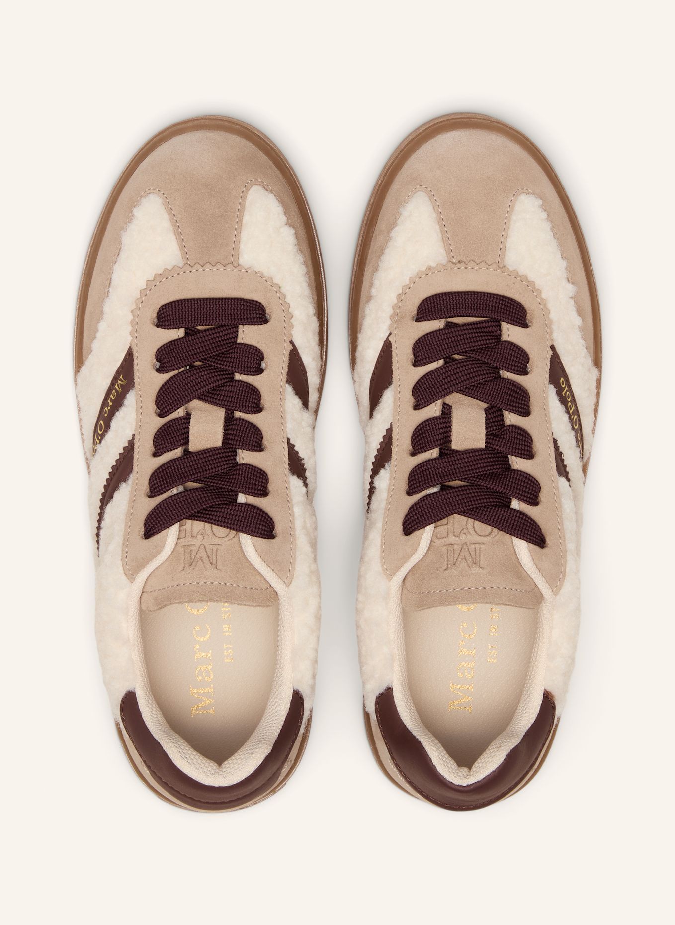 Marc O'Polo Sneaker Model Edith: BRAUN
