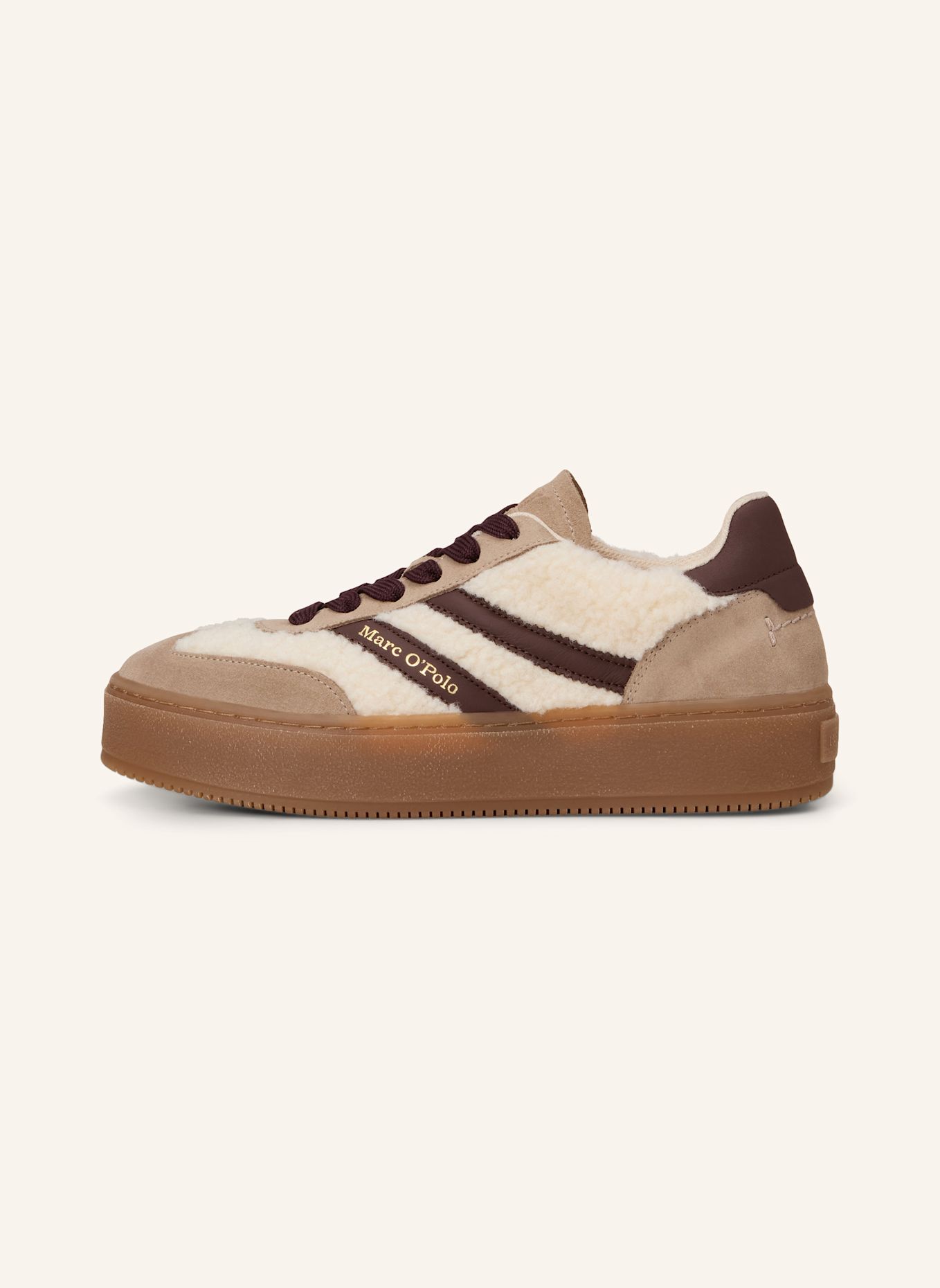 Marc O'Polo Sneaker Model Edith: BRAUN