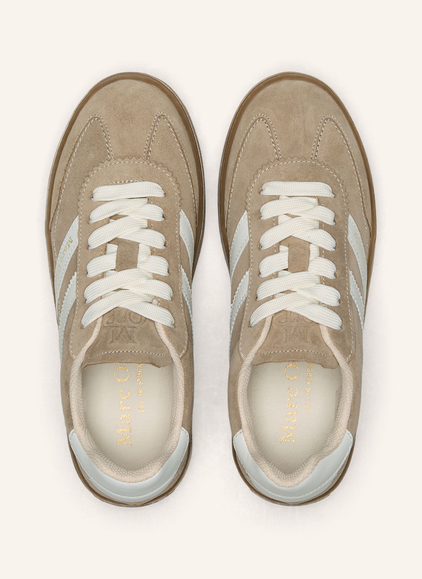 Marc O'Polo Sneaker Model Edith: BRAUN