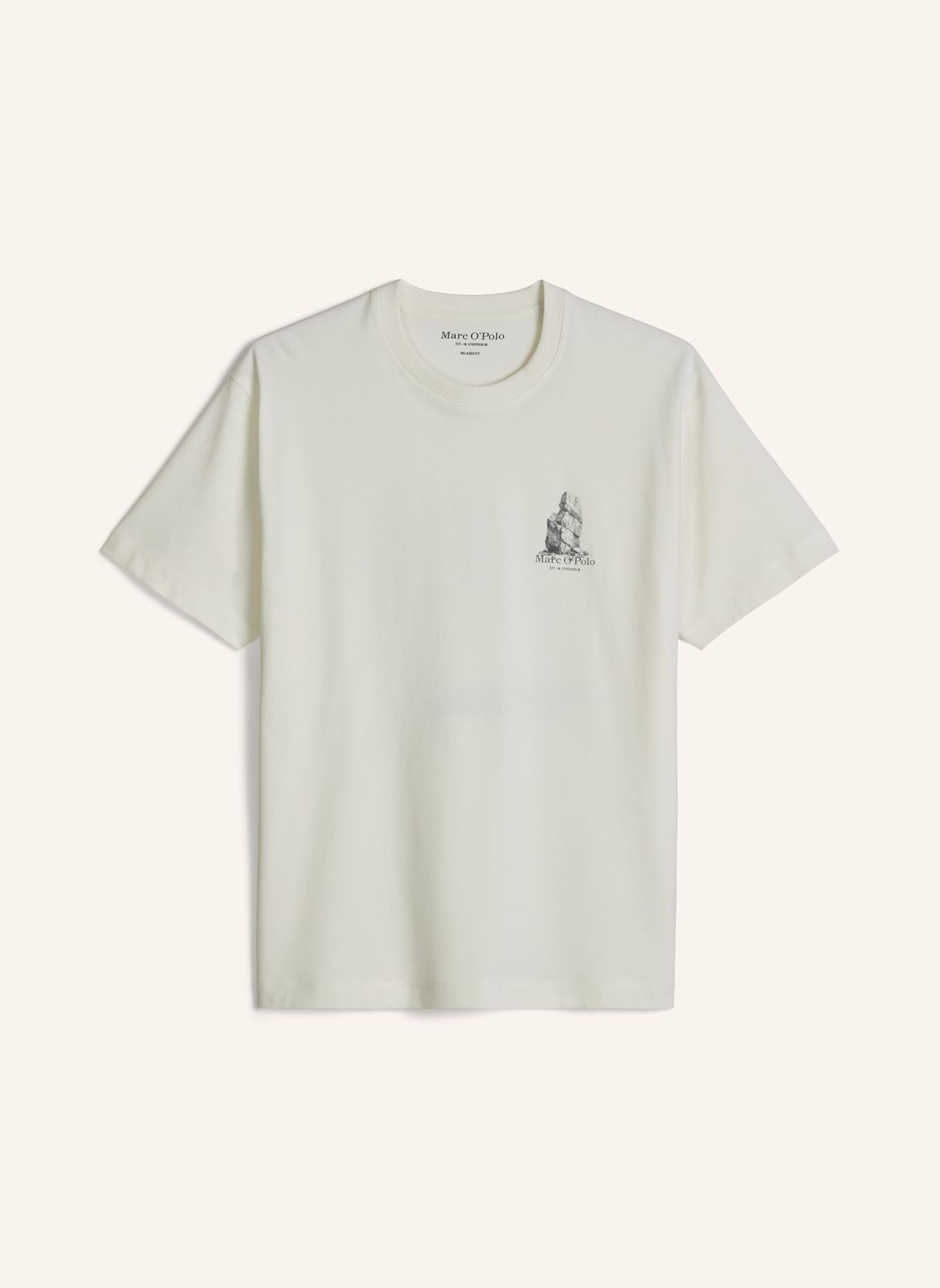 Marc O'Polo T-Shirt: WEISS