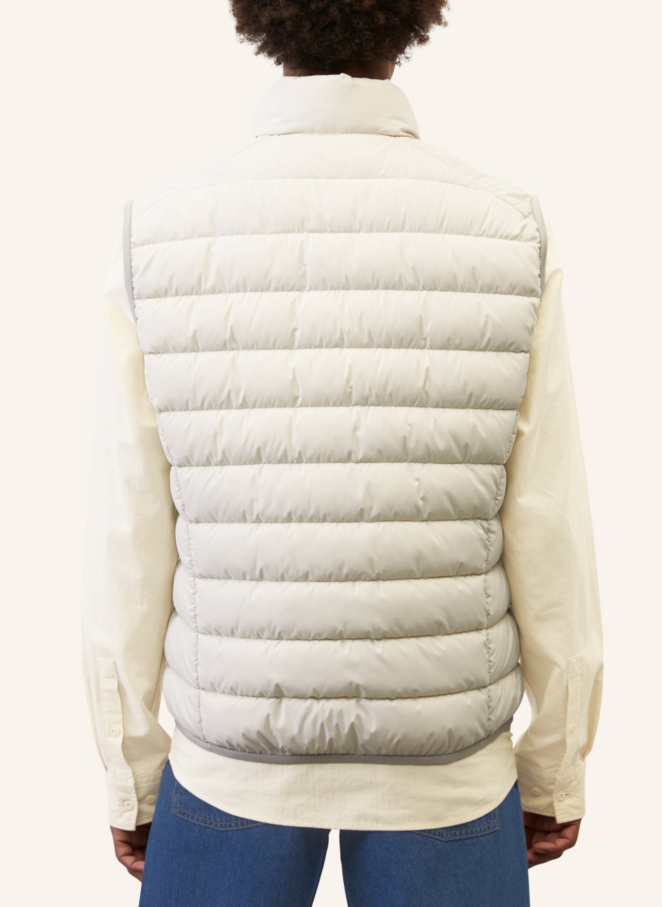 Marc O'Polo Quilted vest, Color: WHITE (Image 2)