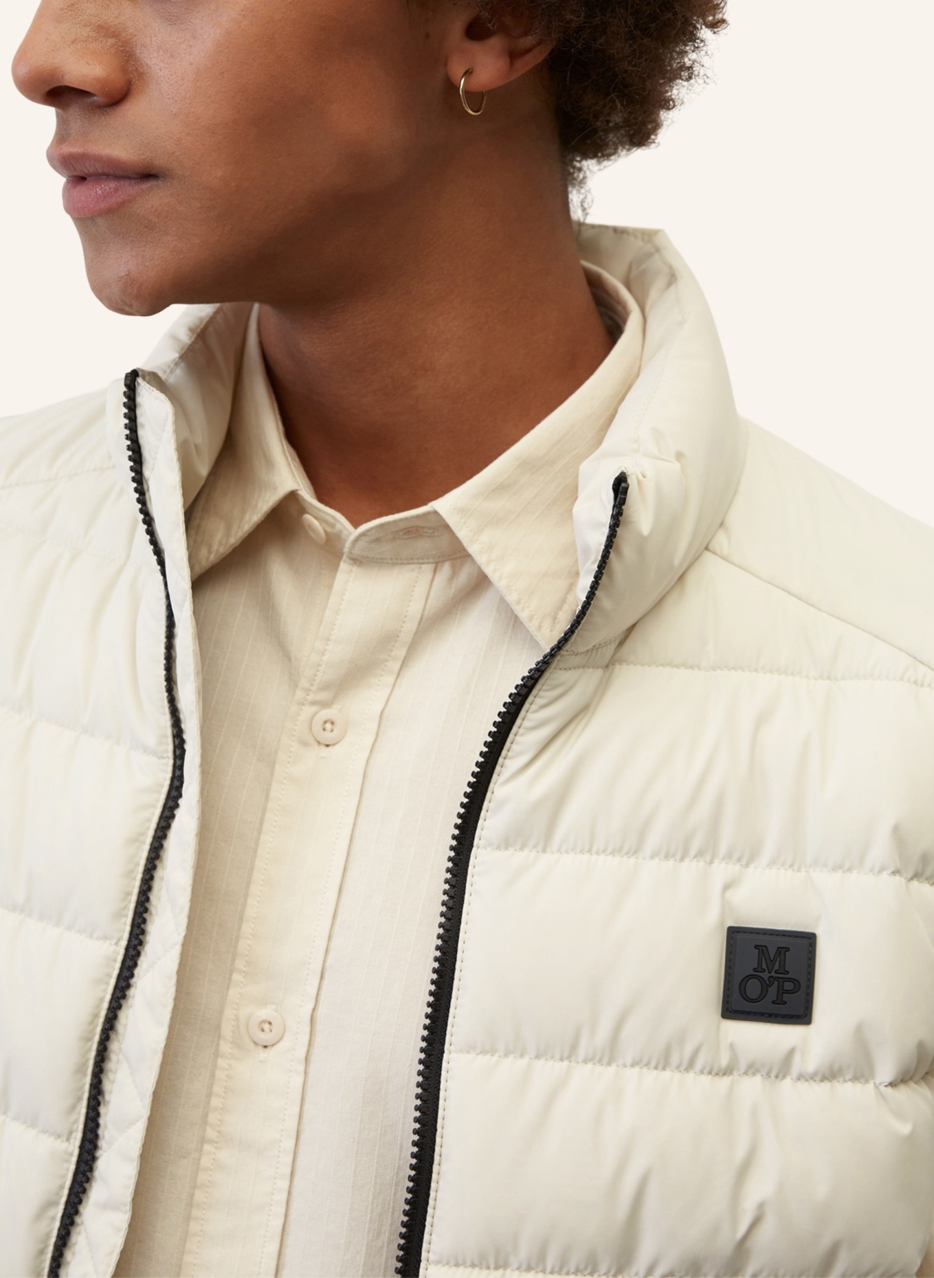 Marc O'Polo Quilted vest, Color: WHITE (Image 3)