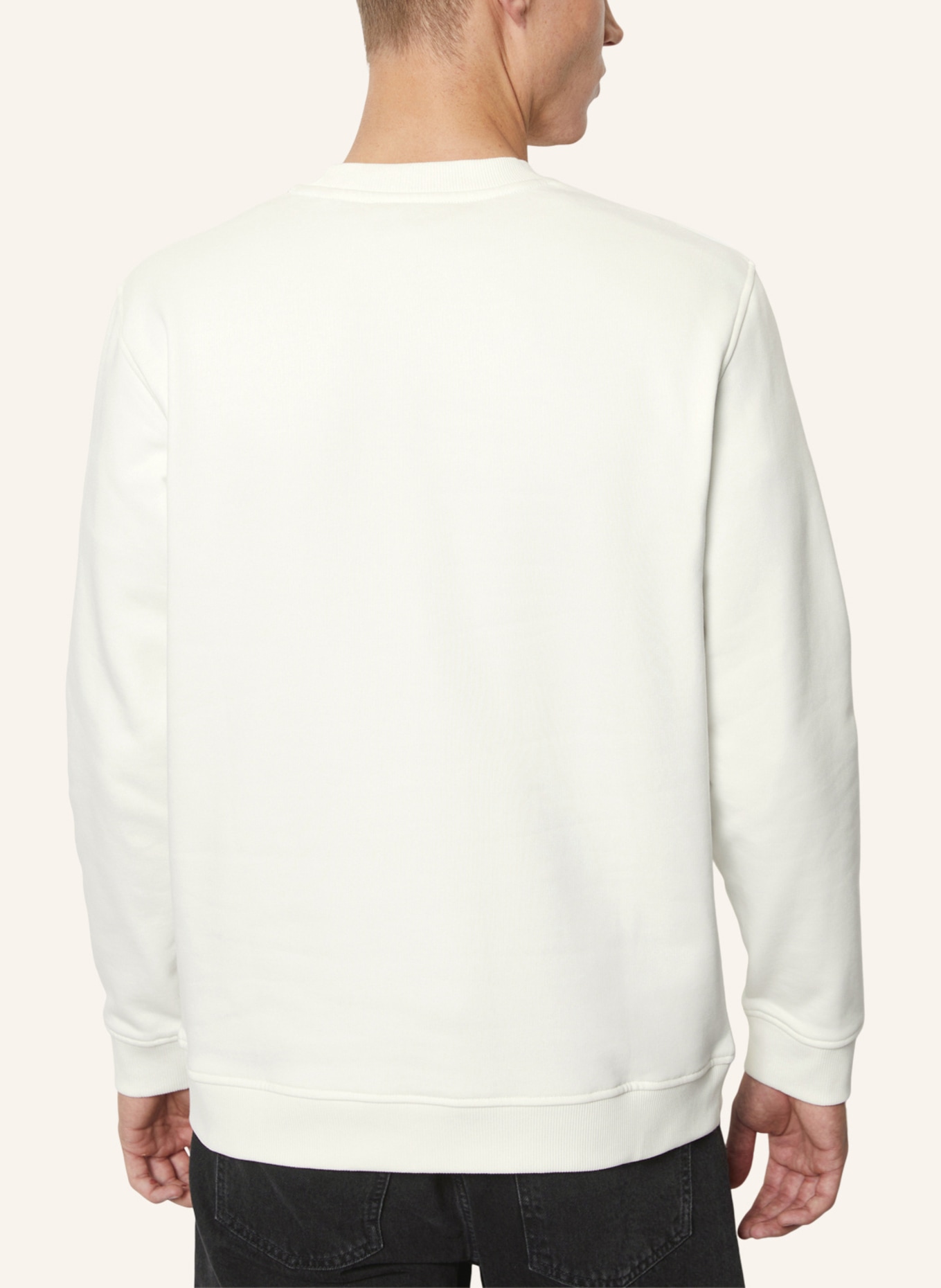 Marc O'Polo DENIM Sweatshirt, Farbe: WEISS (Bild 2)