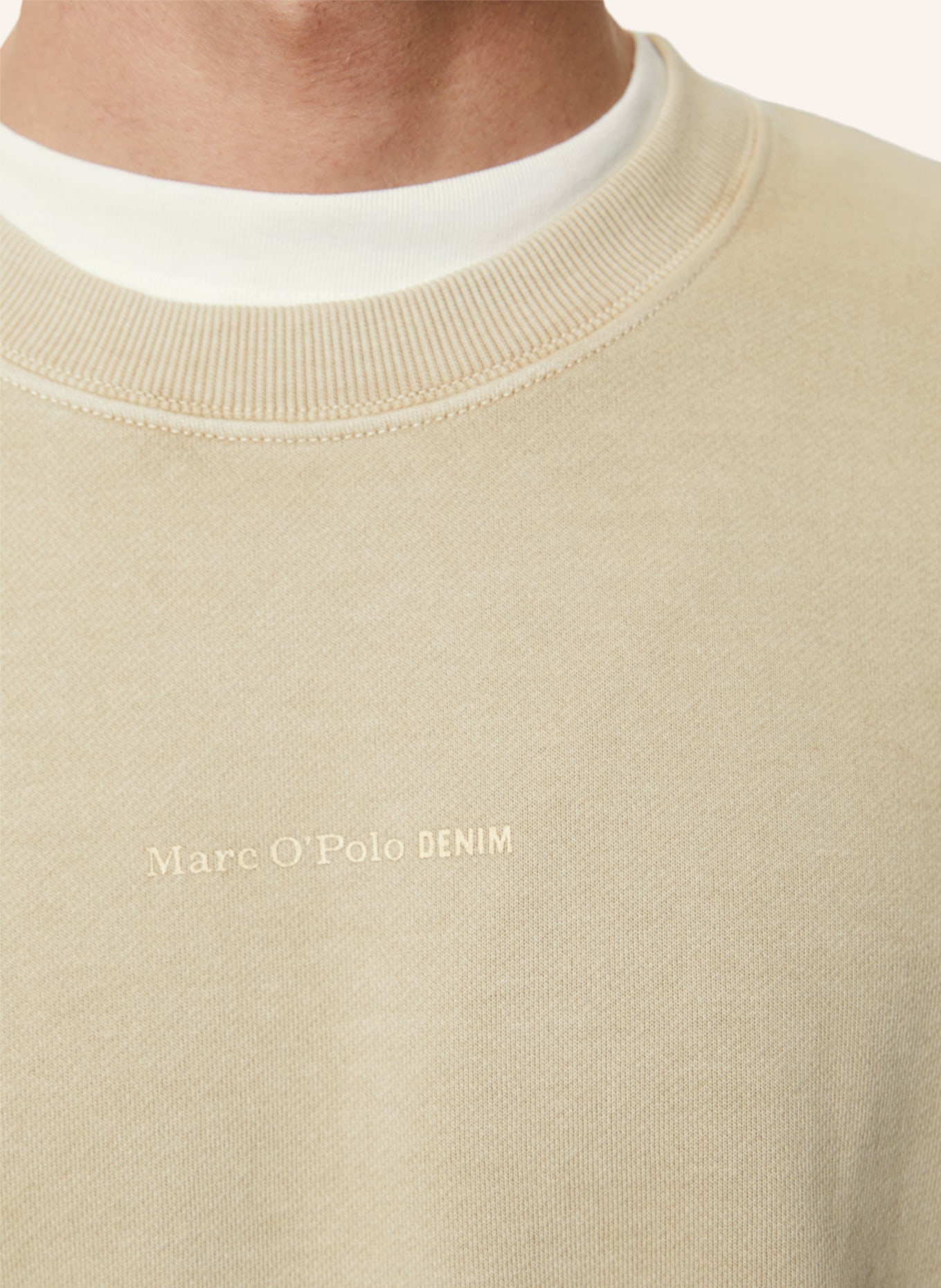 Marc O'Polo DENIM Sweatshirt, Farbe: BEIGE (Bild 3)