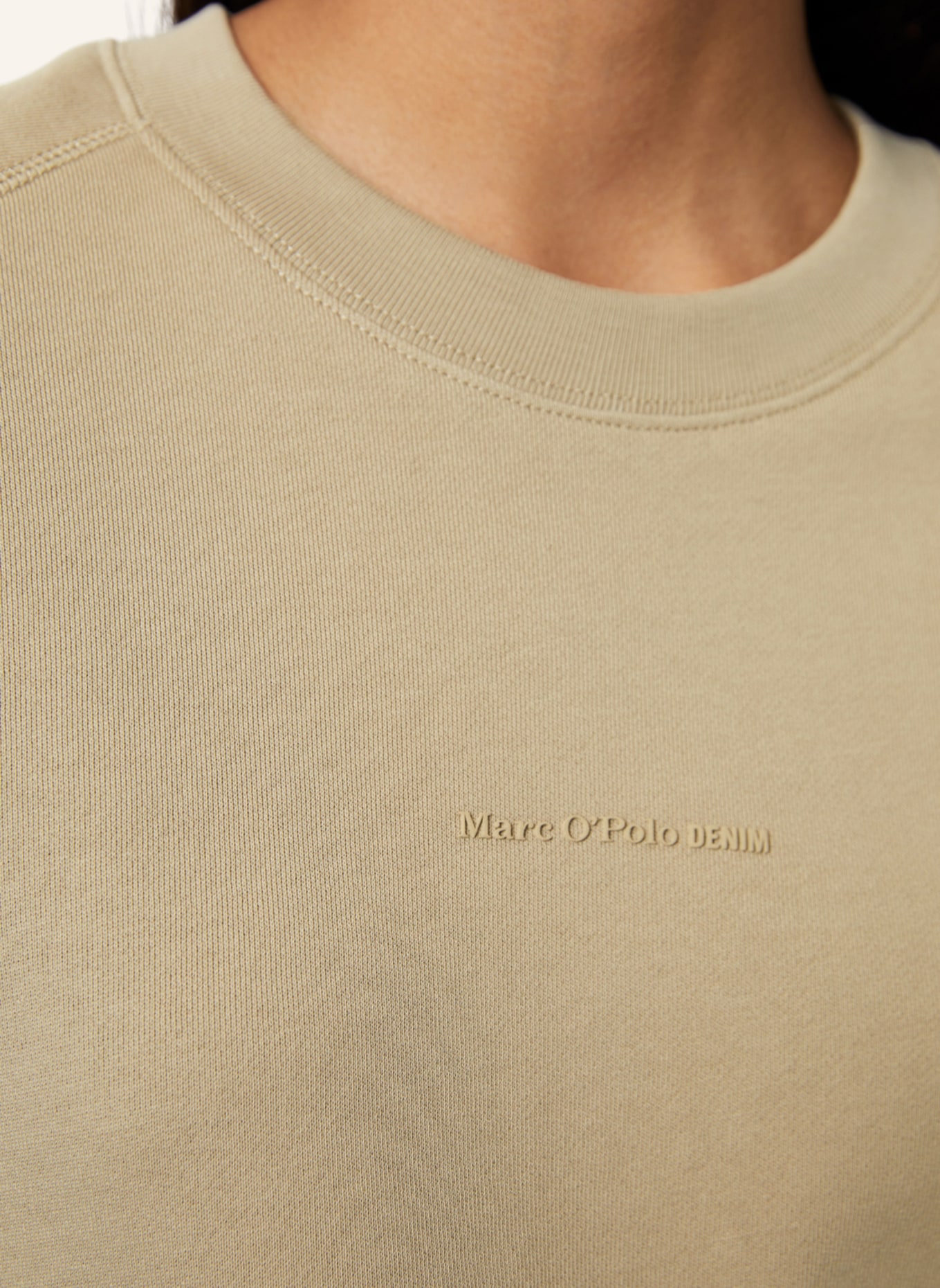 Marc O'Polo DENIM Sweatshirt, Farbe: BEIGE (Bild 3)