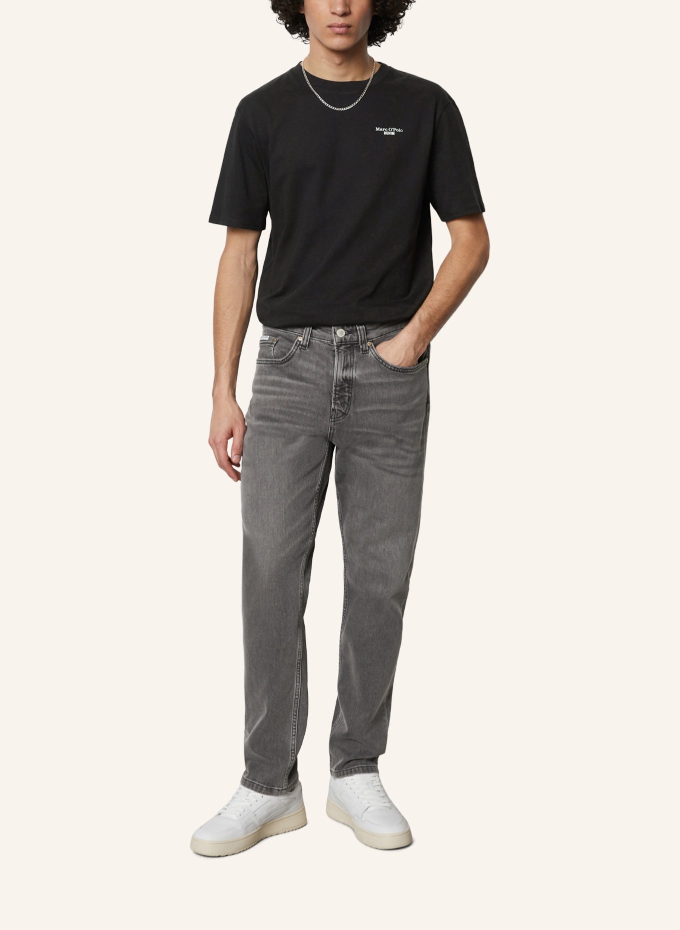 Marc O'Polo DENIM Jeans LINUS slim, Farbe: GRAU (Bild 4)