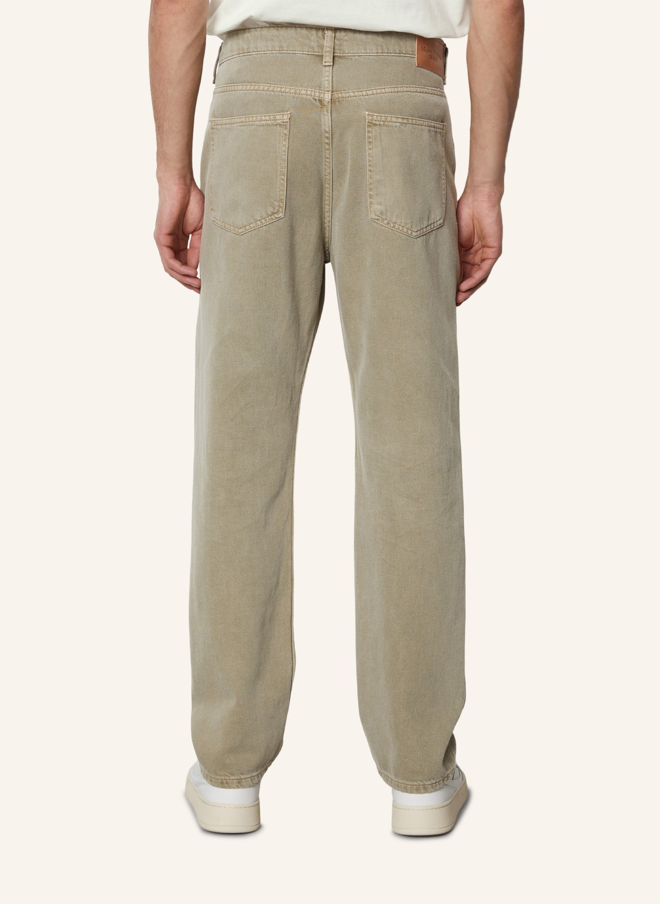 Marc O'Polo DENIM Jeans Modell SVERRE STRAIGHT, Farbe: BEIGE (Bild 2)