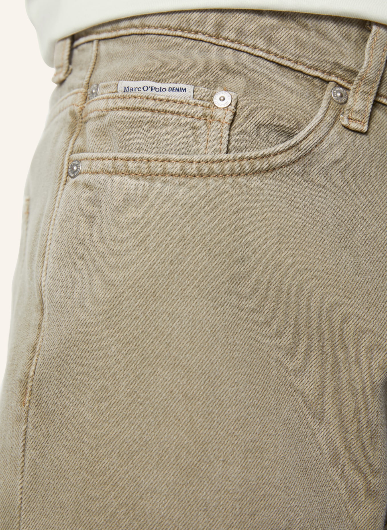 Marc O'Polo DENIM Jeans Modell SVERRE STRAIGHT, Farbe: BEIGE (Bild 3)