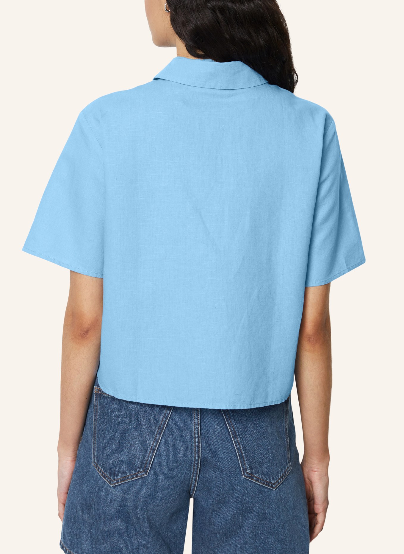 Marc O'Polo DENIM Bluse, Farbe: BLAU (Bild 2)