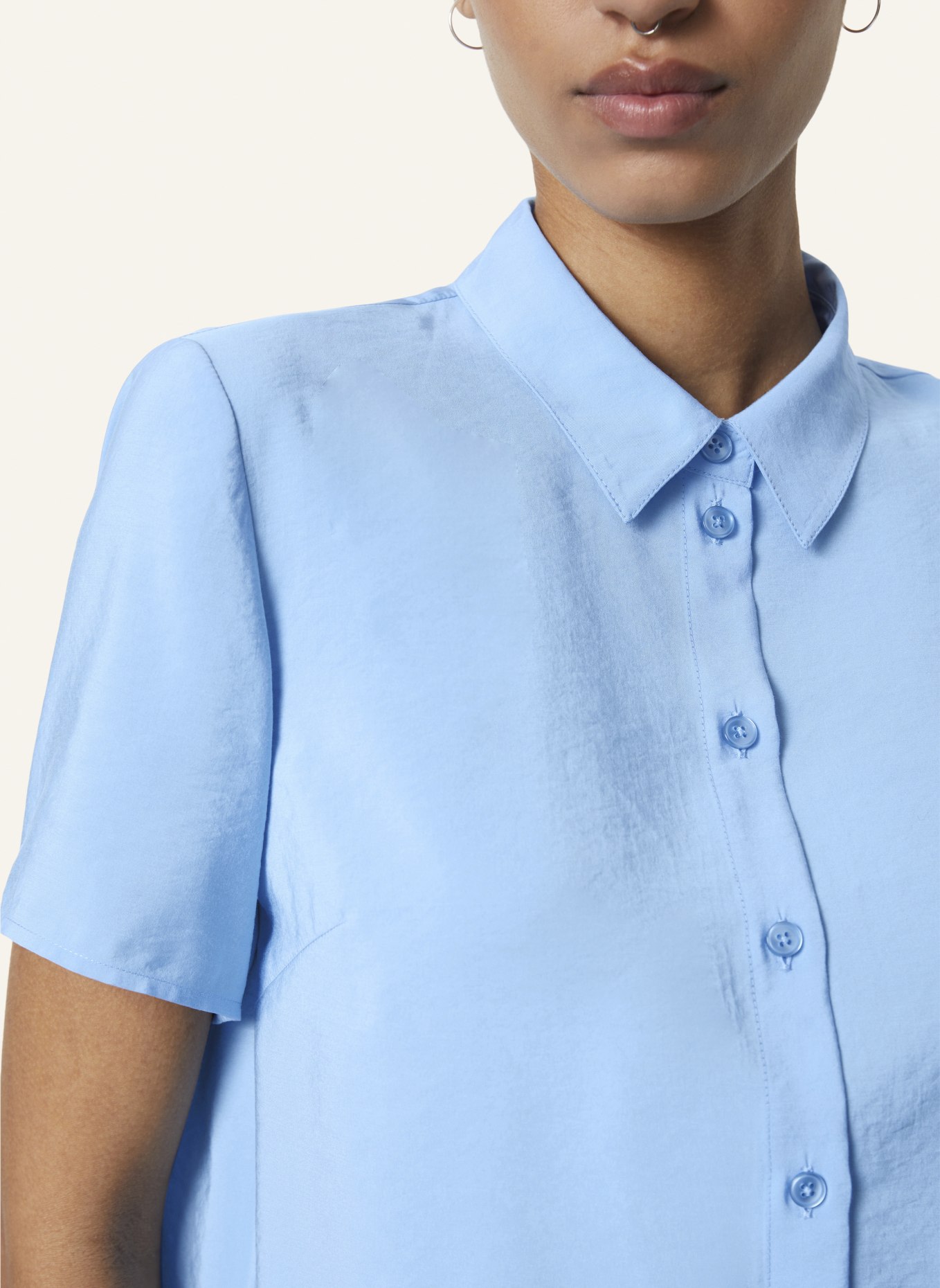 Marc O'Polo DENIM Bluse, Farbe: HELLBLAU (Bild 3)