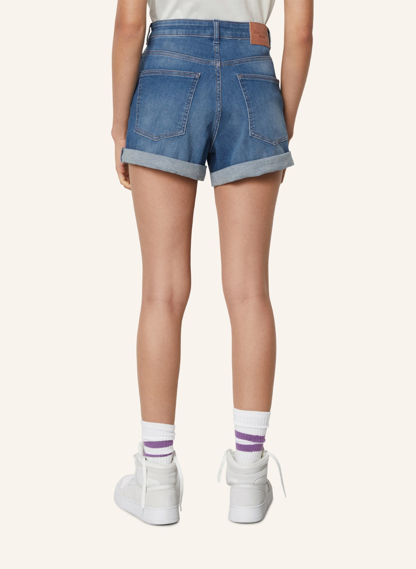 Marc O'Polo DENIM Jeansshorts, Farbe: BLAU (Bild 2)