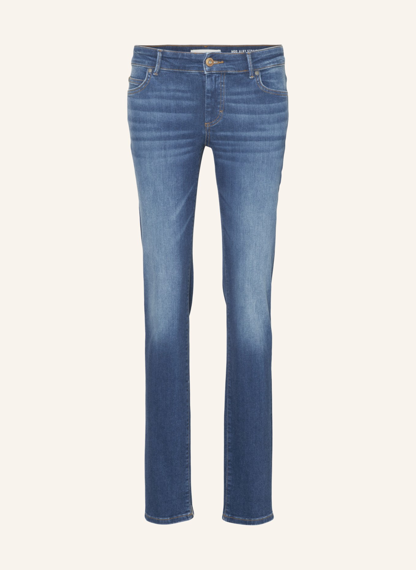 Marc O'Polo Jeans Modell ALBY straight, Farbe: DUNKELBLAU (Bild 1)