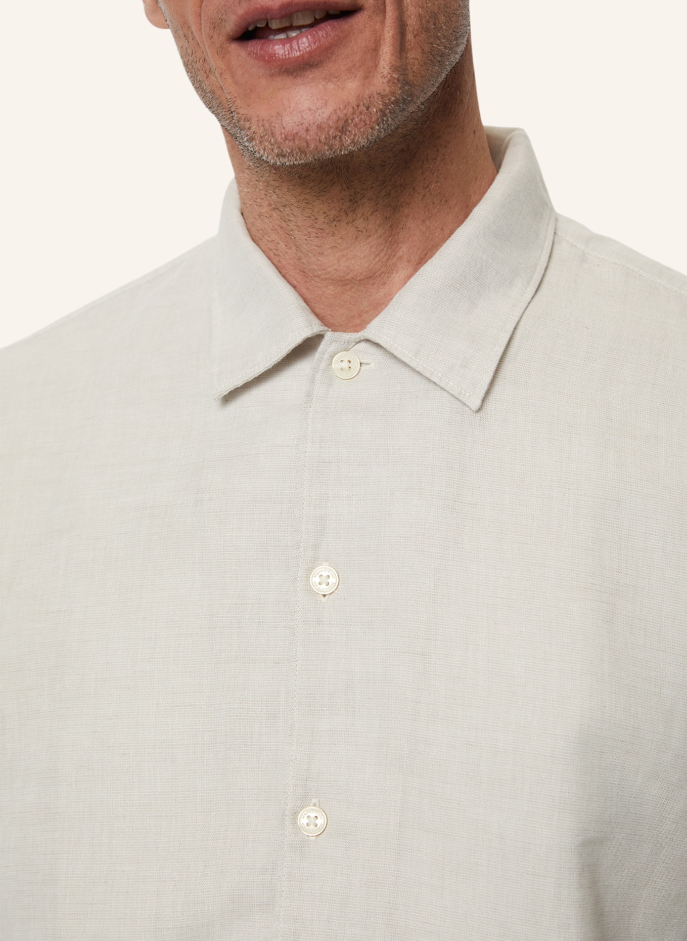 Marc O'Polo Hemd, Farbe: BEIGE (Bild 3)