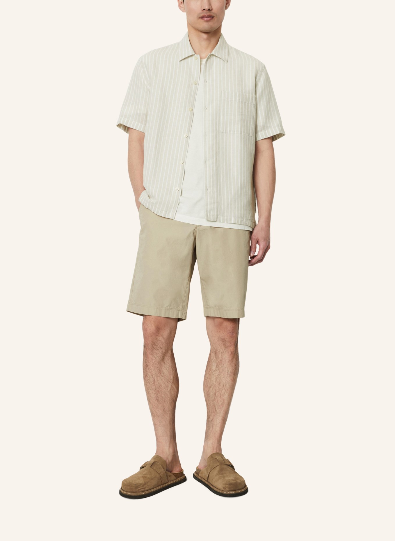 Marc O'Polo Shorts, Farbe: BEIGE (Bild 4)