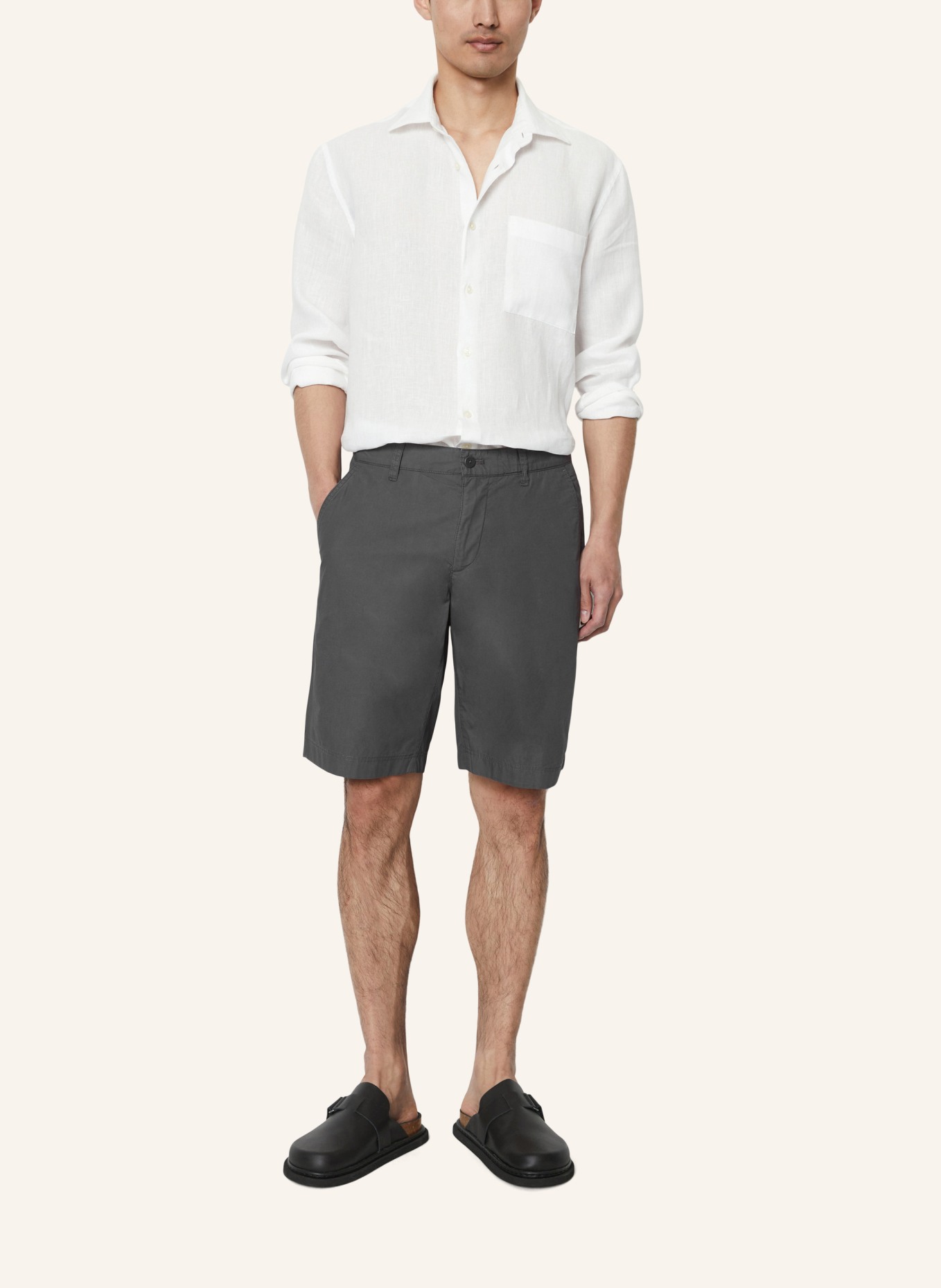 Marc O'Polo Shorts, Farbe: GRAU (Bild 4)