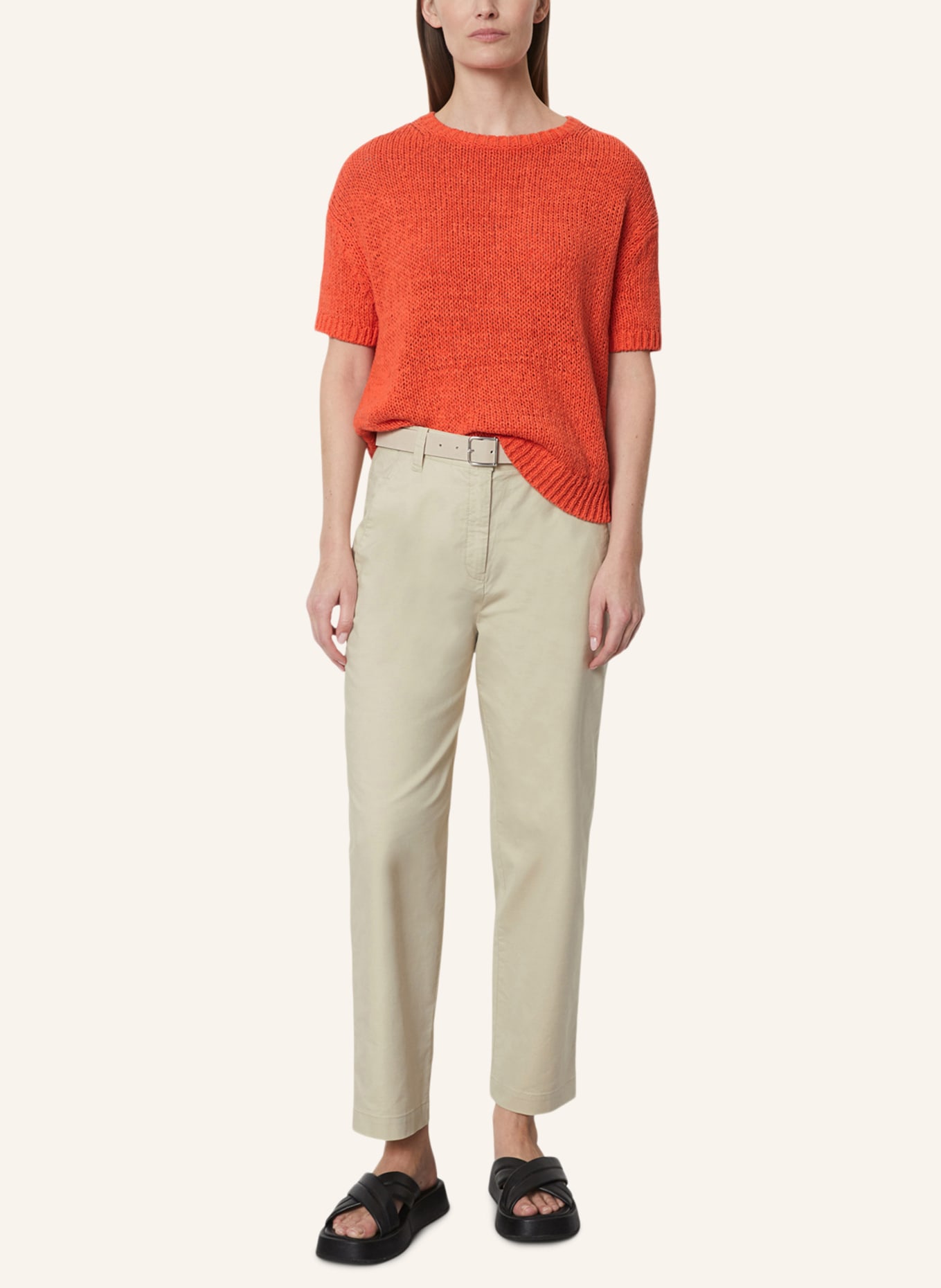 Marc O'Polo Chino, Farbe: CREME/ BEIGE (Bild 4)