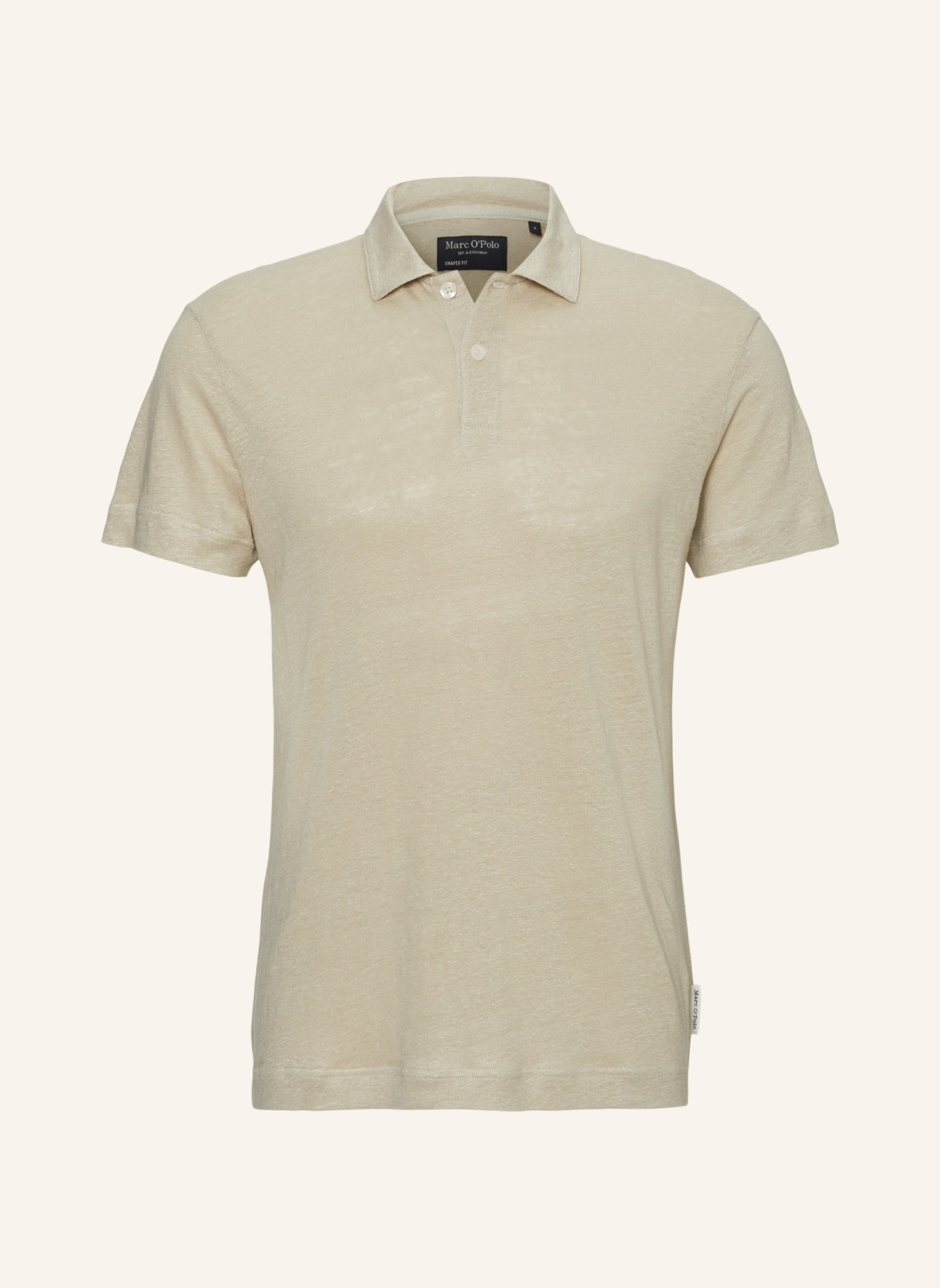 Marc O'Polo Poloshirt, Farbe: BEIGE (Bild 1)