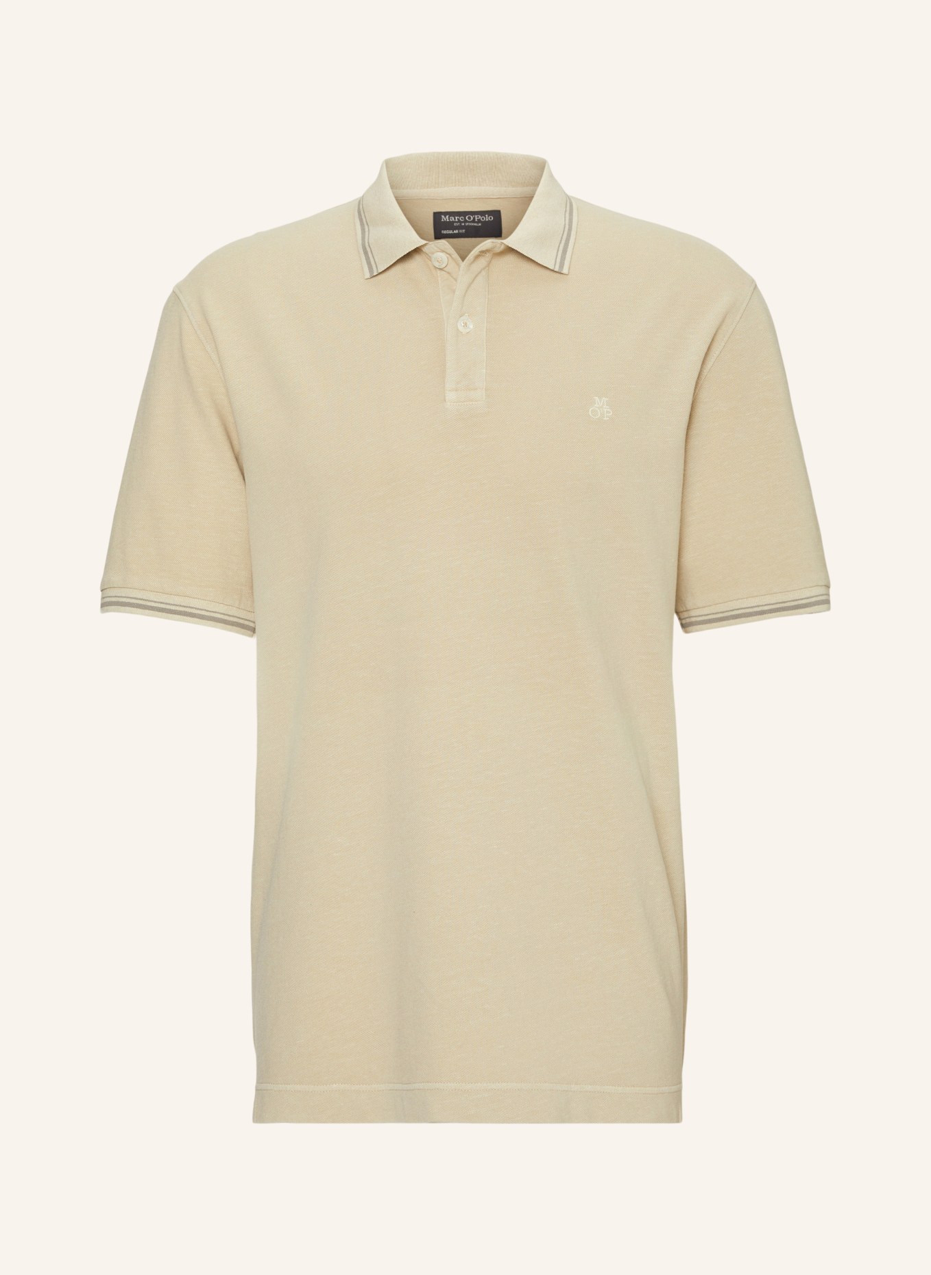 Marc O'Polo Poloshirt, Farbe: BEIGE (Bild 1)
