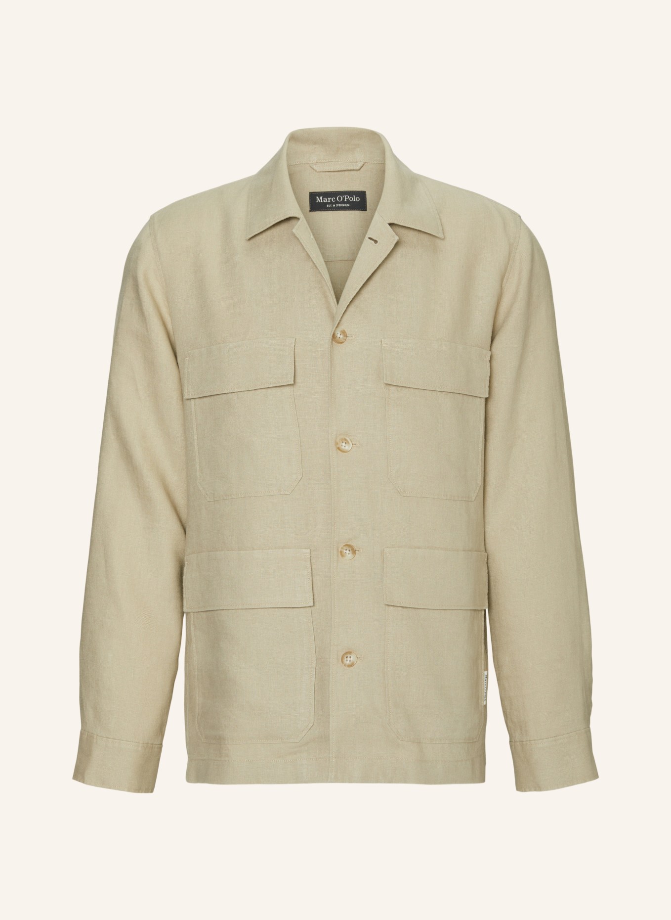 Marc O'Polo Overshirt, Farbe: BEIGE (Bild 1)