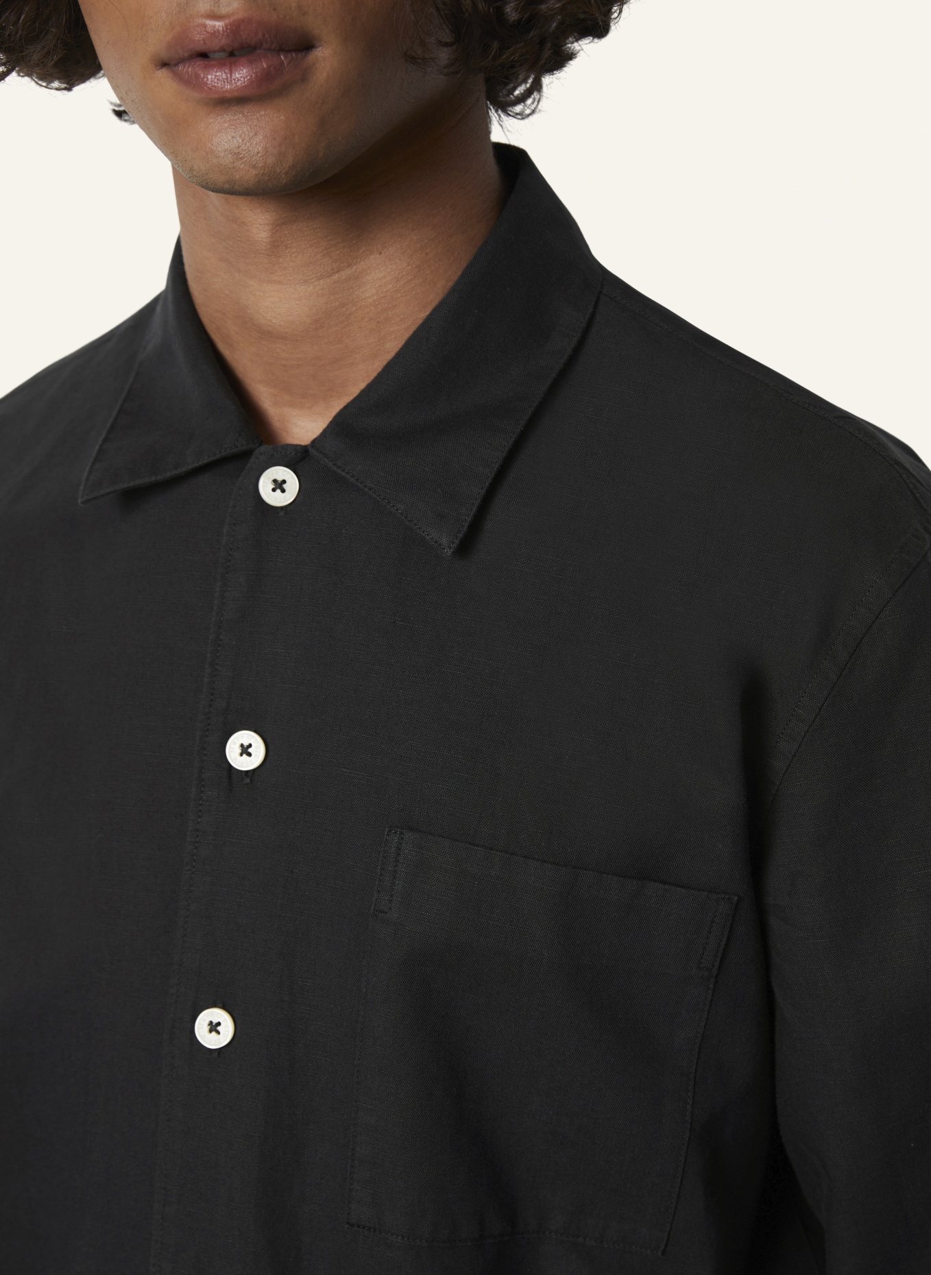 Marc O'Polo DENIM Overshirt, Farbe: SCHWARZ (Bild 3)