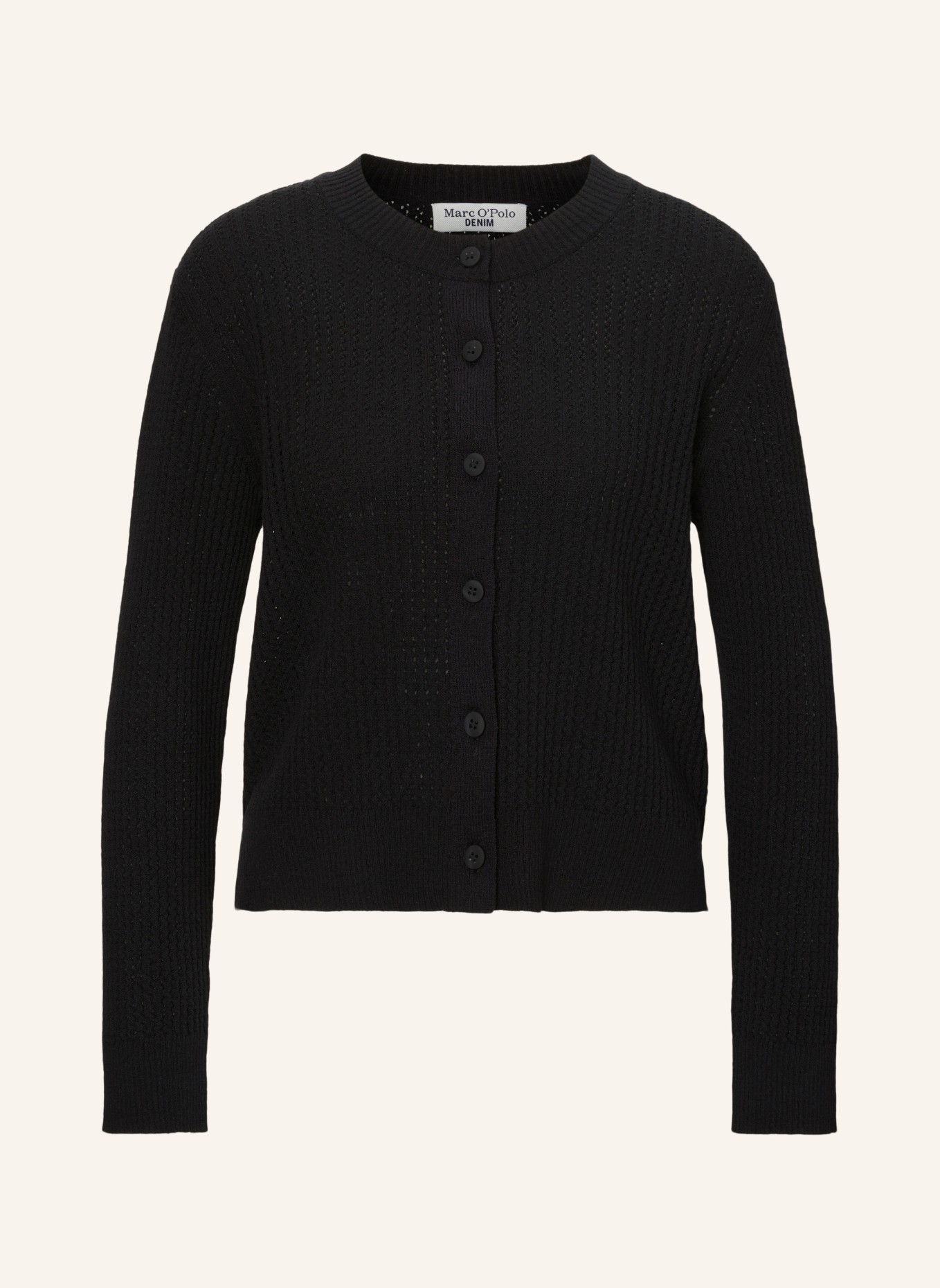 Marc O'polo sneakers DENIM Cardigan, Farbe: SCHWARZ (Bild 1)