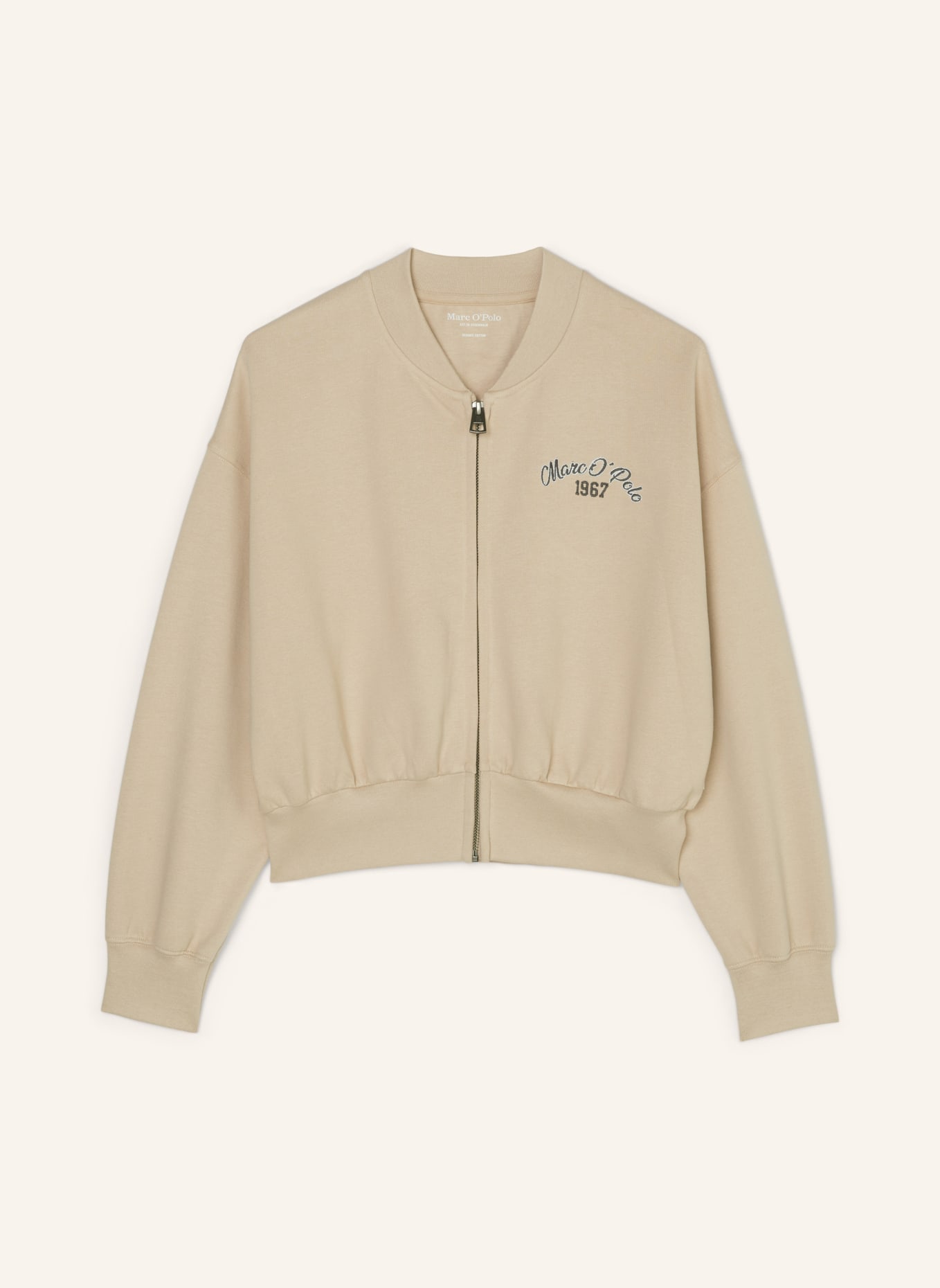 Marc O'Polo Sweatjacke, Farbe: BEIGE (Bild 1)