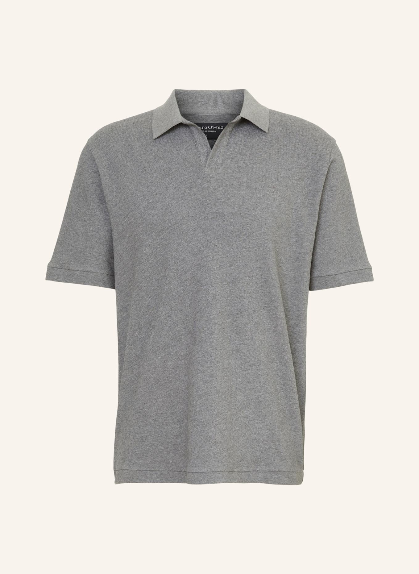 Marc O'Polo Jersey-Poloshirt Regular Fit, Farbe: GRAU (Bild 1)