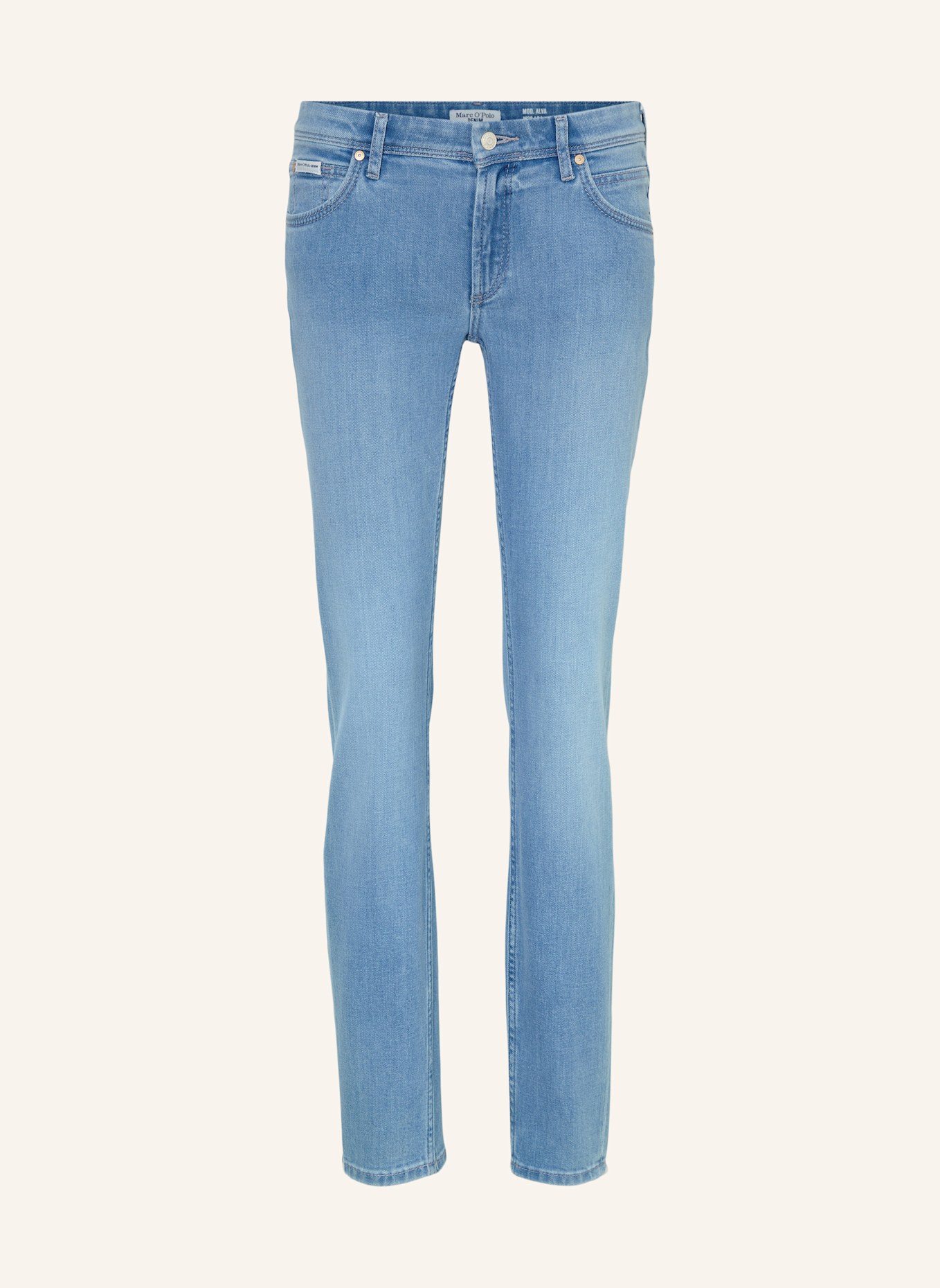 Marc O'Polo DENIM Jeans Modell ALVA slim, Farbe: LILA (Bild 1)