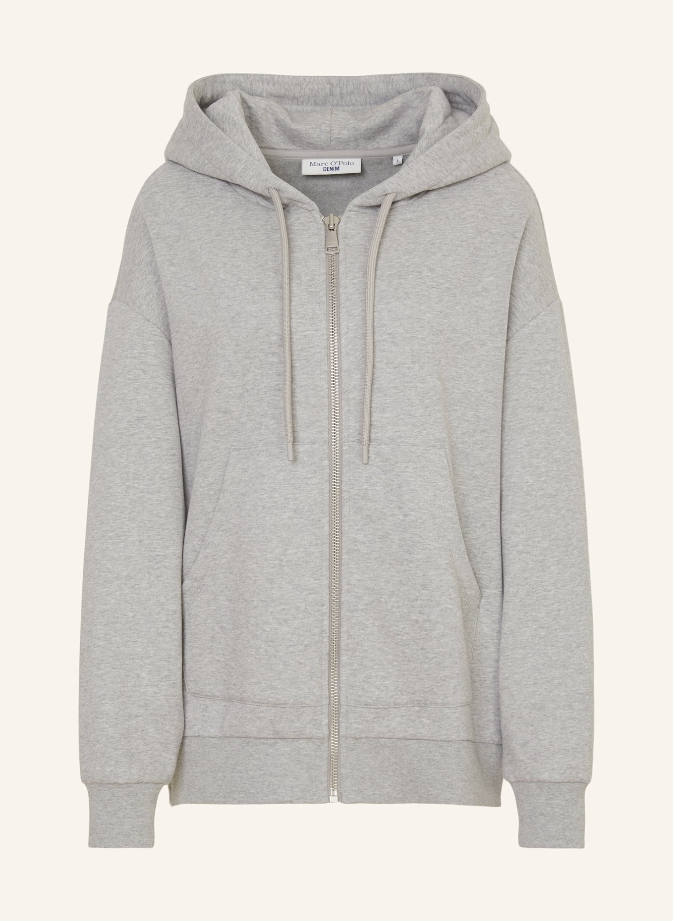 Marc O'Polo DENIM Hoodie-Jacke, Farbe: GRAU (Bild 1)