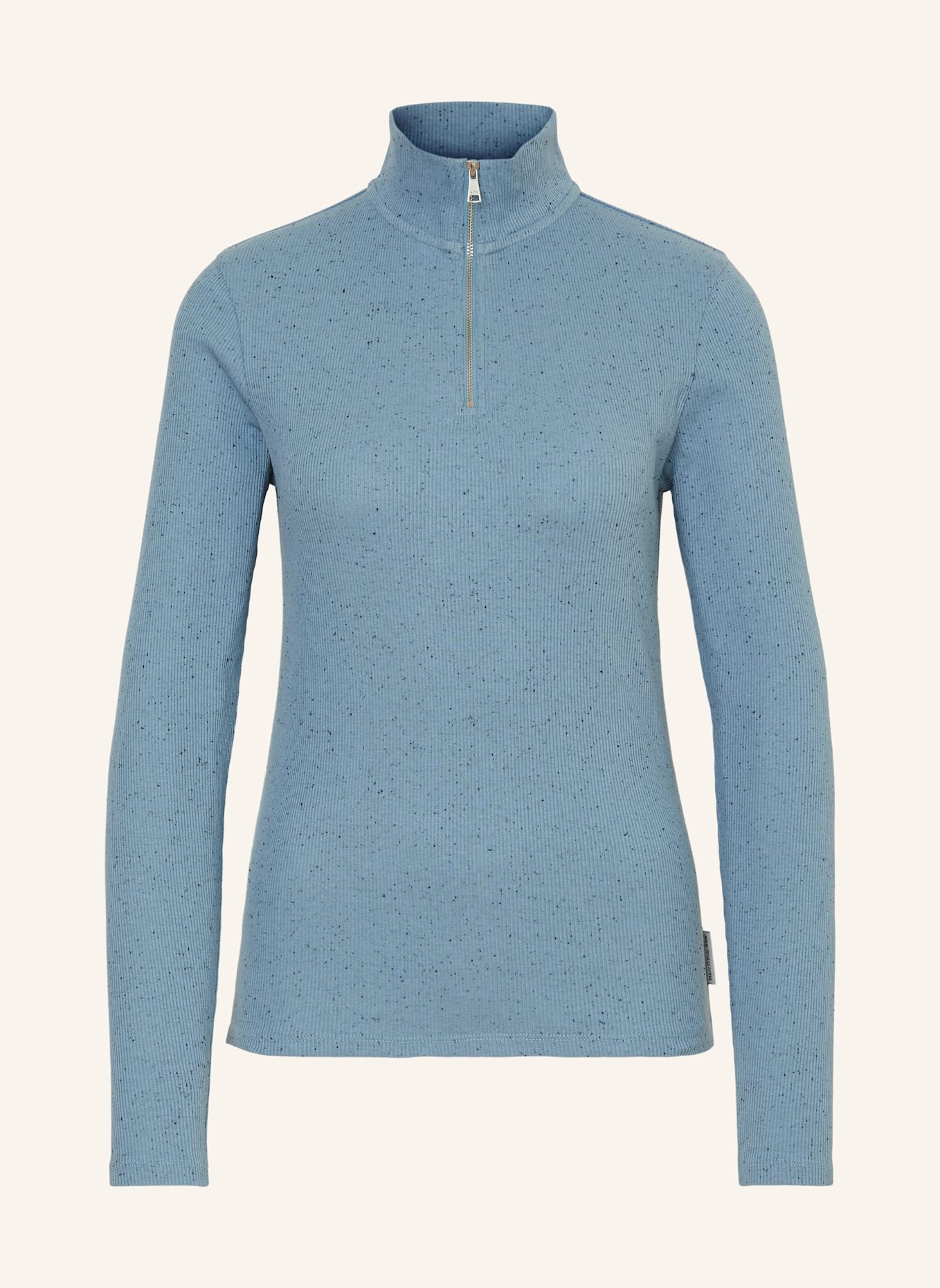 Marc O'Polo DENIM Langarm-Shirt, Farbe: BLAU (Bild 1)