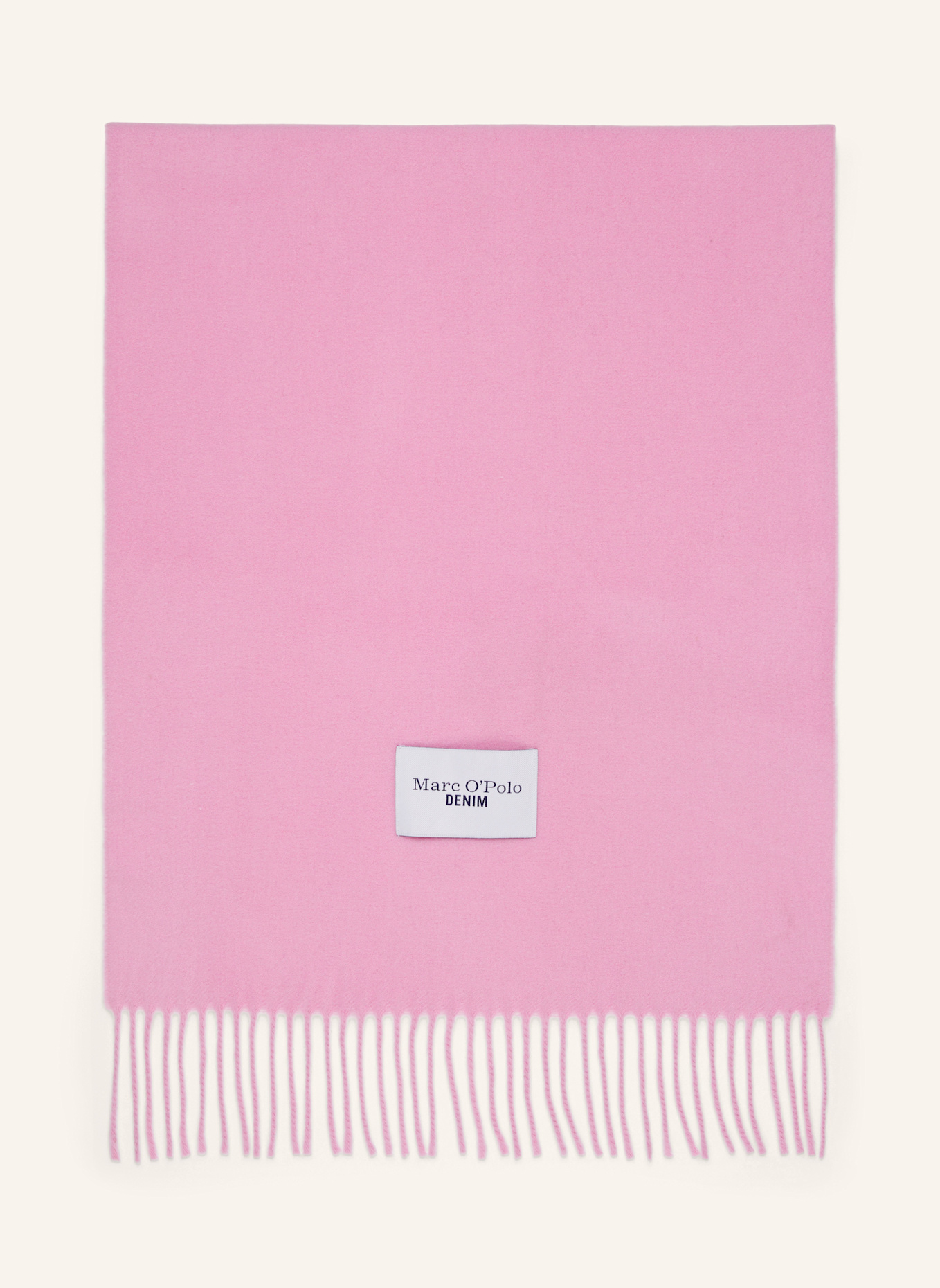 Marc O'Polo DENIM Fransenschal, Farbe: PINK (Bild 1)