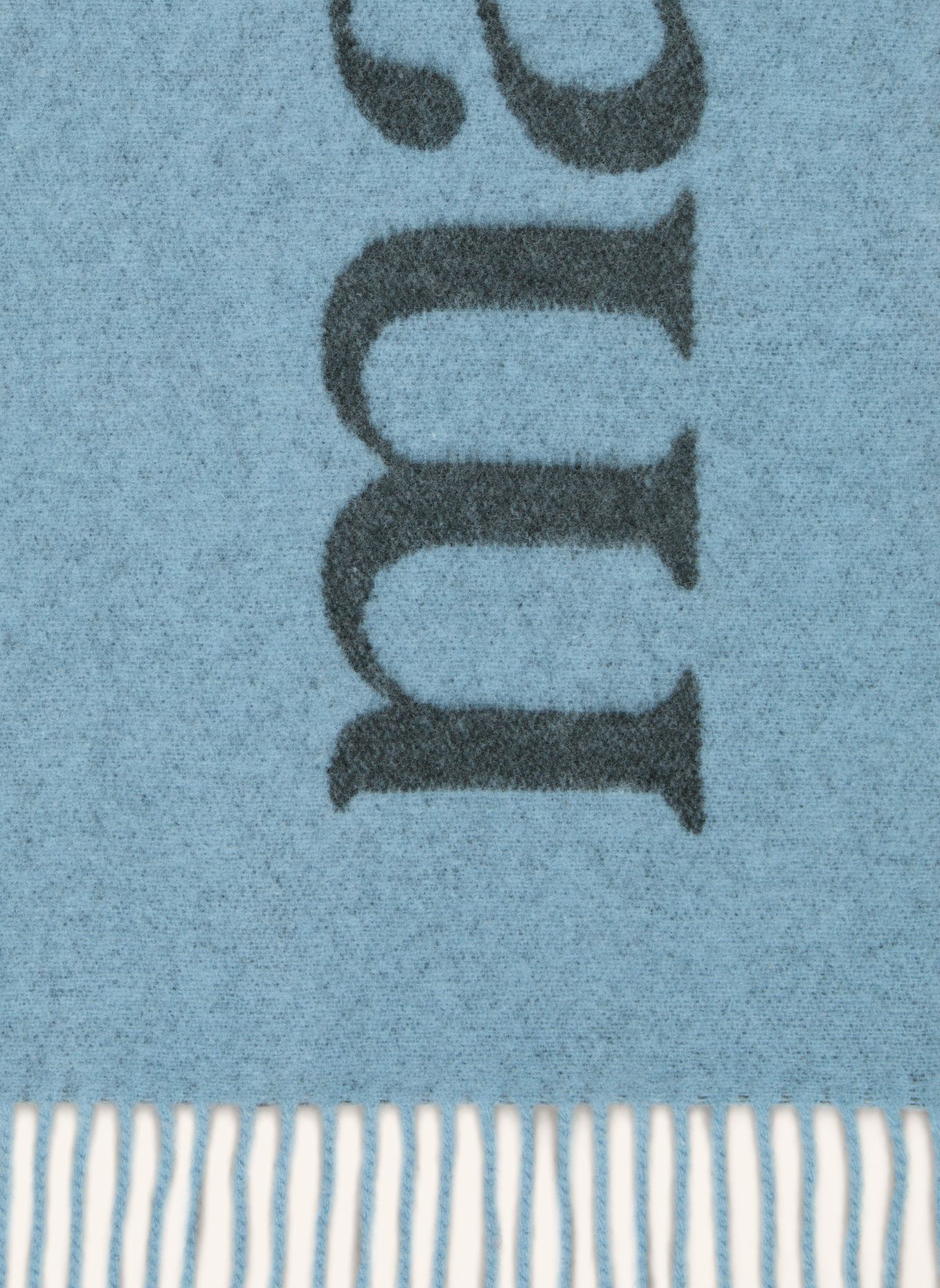 Marc O'Polo DENIM Logo-Schal, Farbe: BLAU (Bild 2)