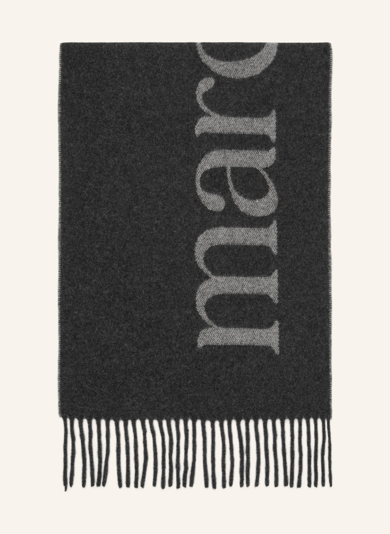 Marc O'Polo DENIM Logo-Schal, Farbe: SCHWARZ (Bild 1)