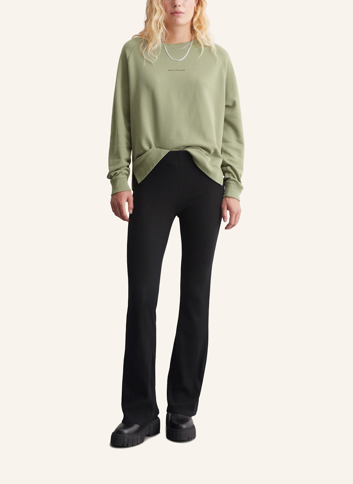 Marc O'Polo DENIM Sweatshirt, Farbe: GRAU (Bild 4)