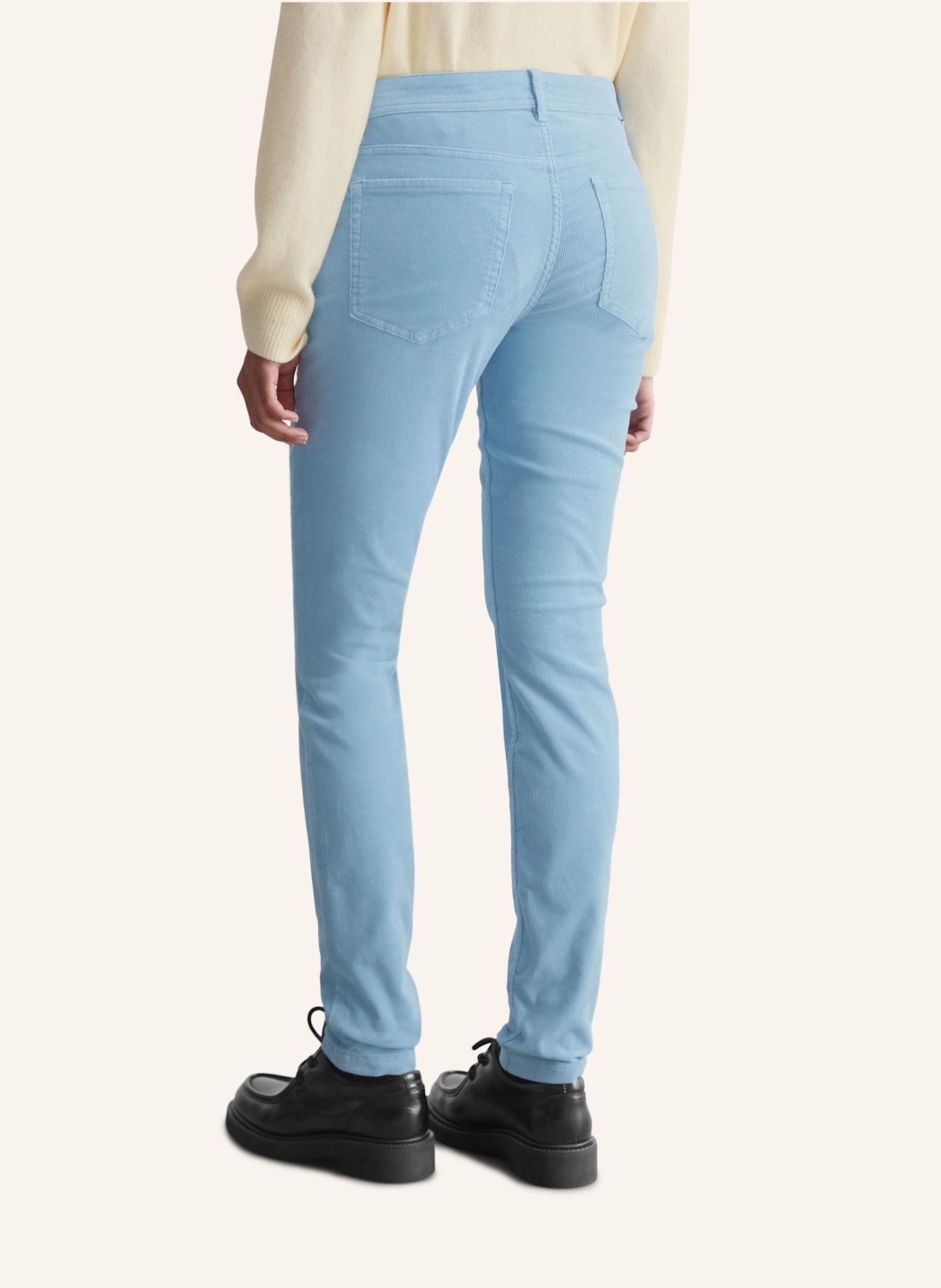 Marc O'Polo DENIM Cordhose Model Alva slim, Farbe: BLAU (Bild 2)