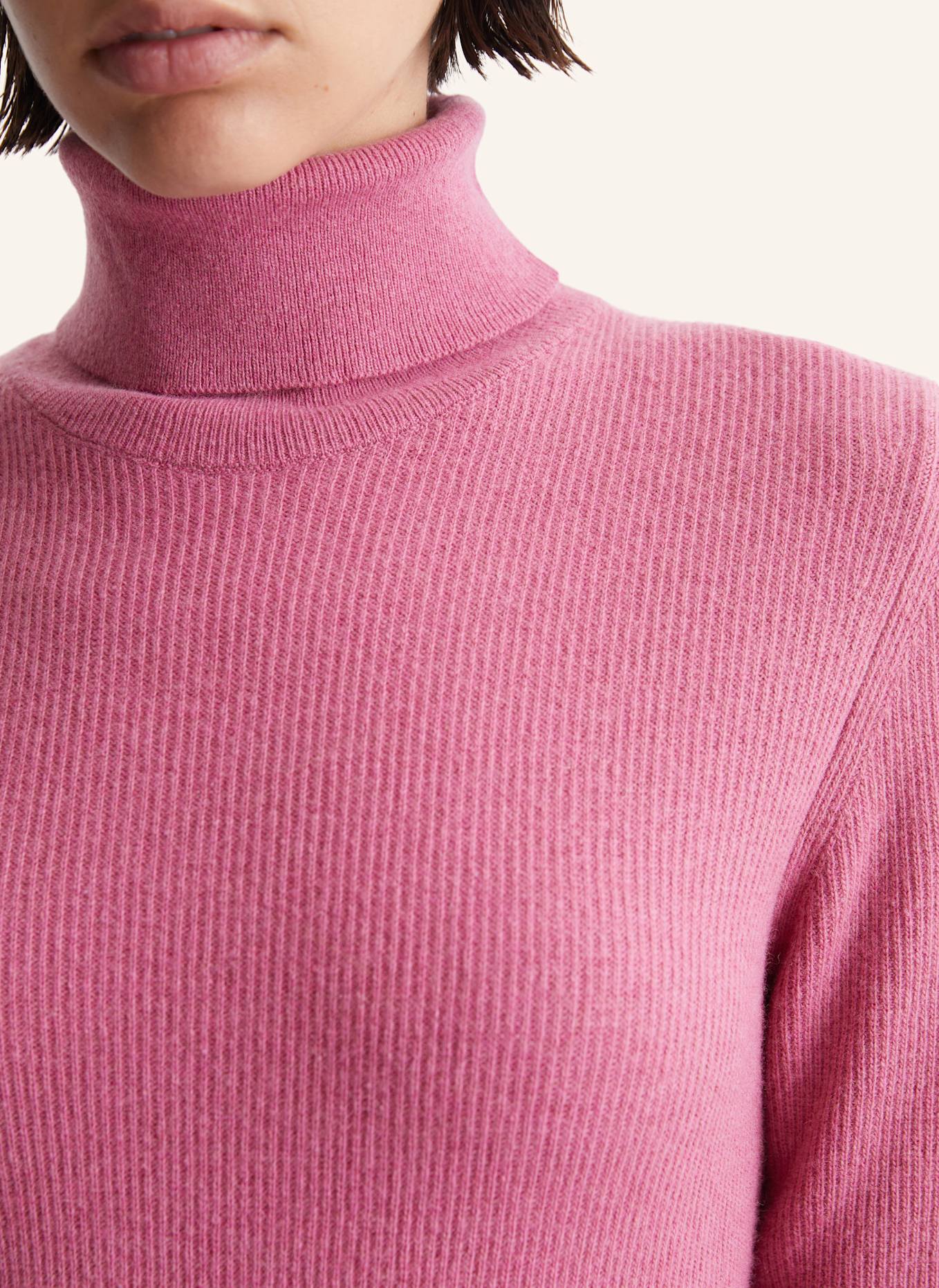 Marc O'Polo DENIM Rollkragenpullover, Farbe: PINK (Bild 3)