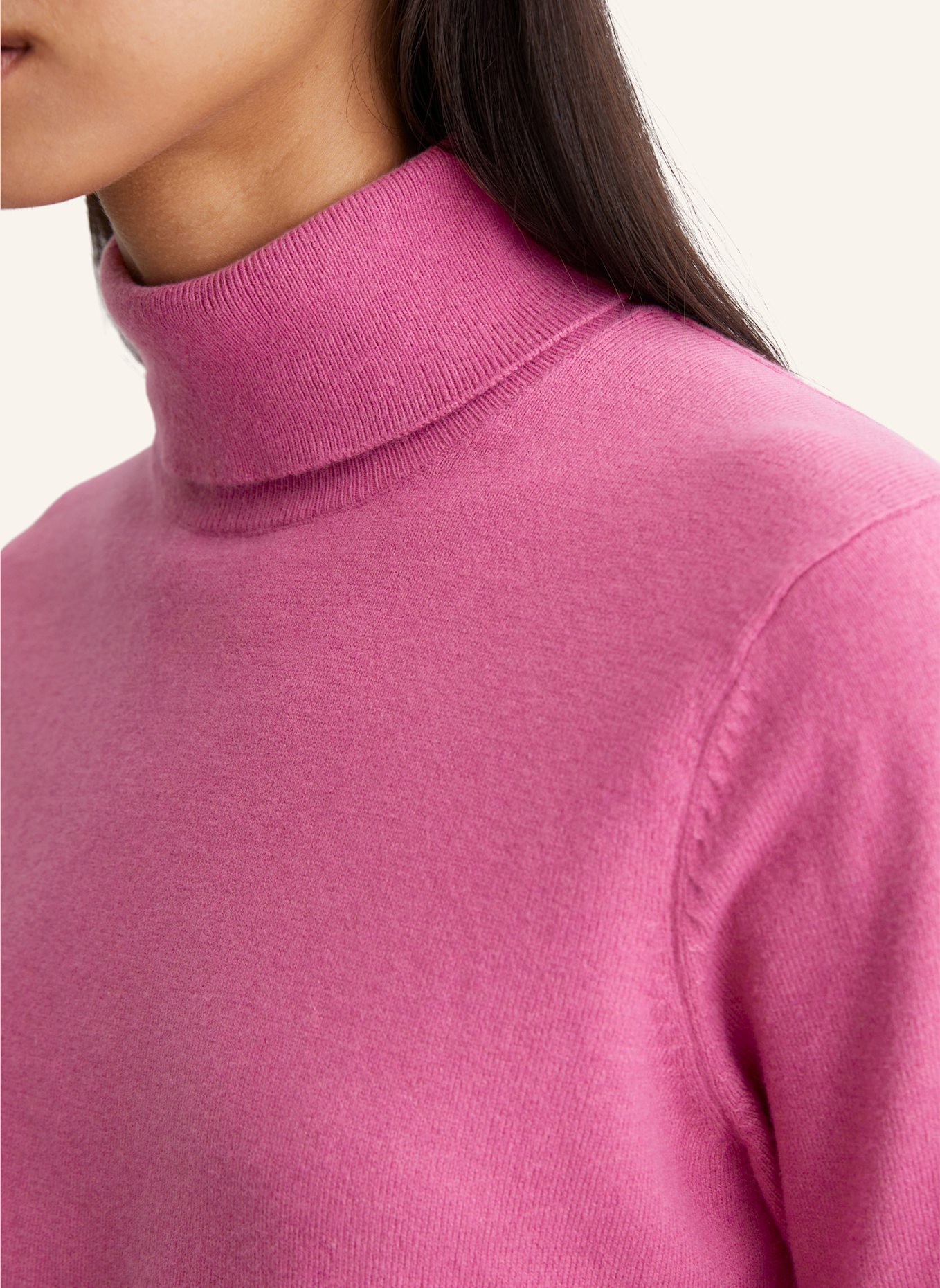 Marc O'Polo DENIM Rollkragenpullover, Farbe: PINK (Bild 3)