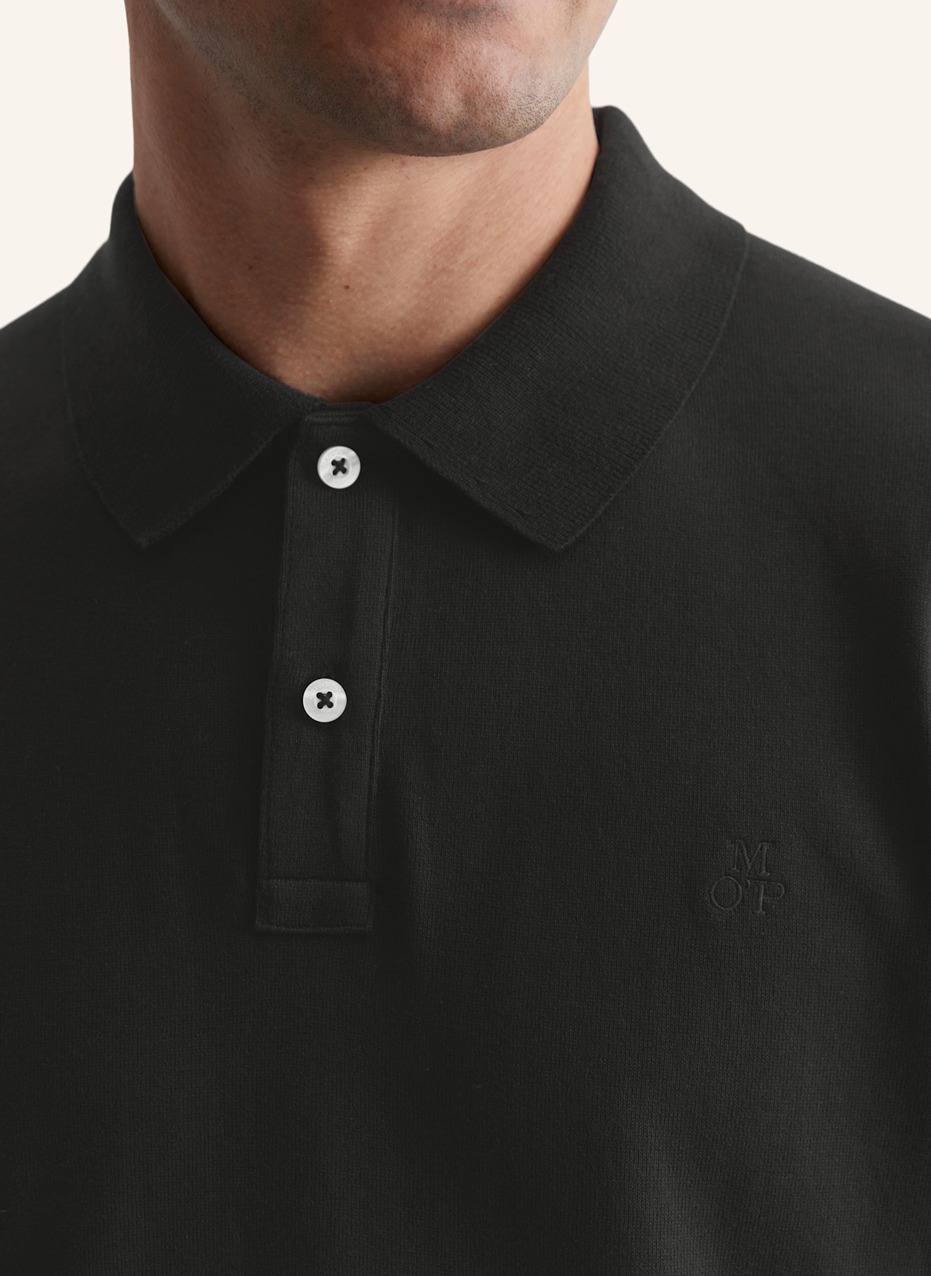 Marc O'Polo Poloshirt, Farbe: SCHWARZ (Bild 3)