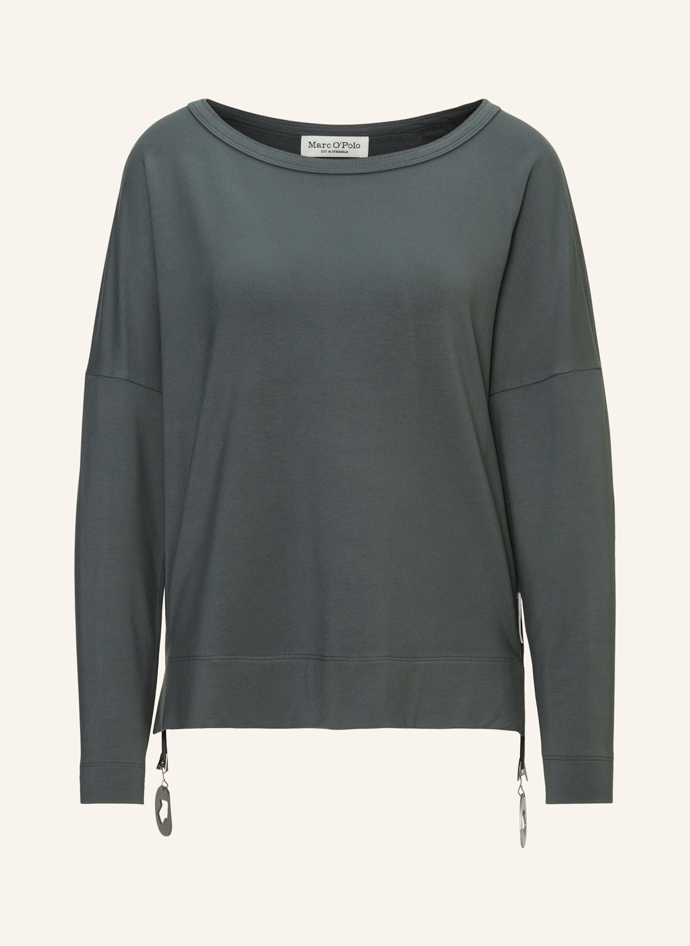 Marc O'Polo Sweatshirt, Farbe: DUNKELGRÜN (Bild 1)