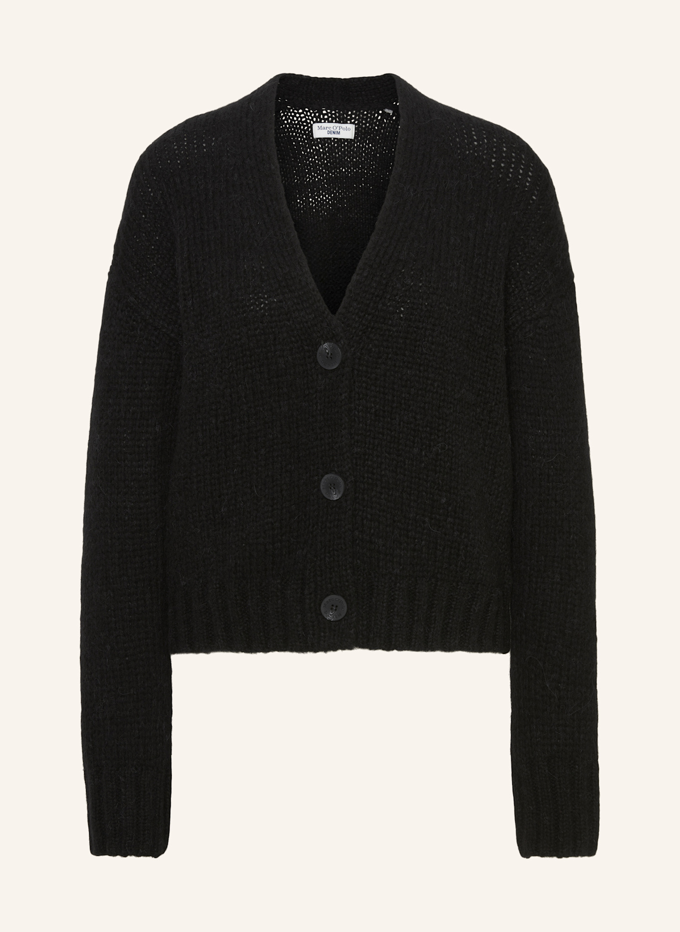 Marc O'Polo DENIM Cardigan, Farbe: SCHWARZ (Bild 1)