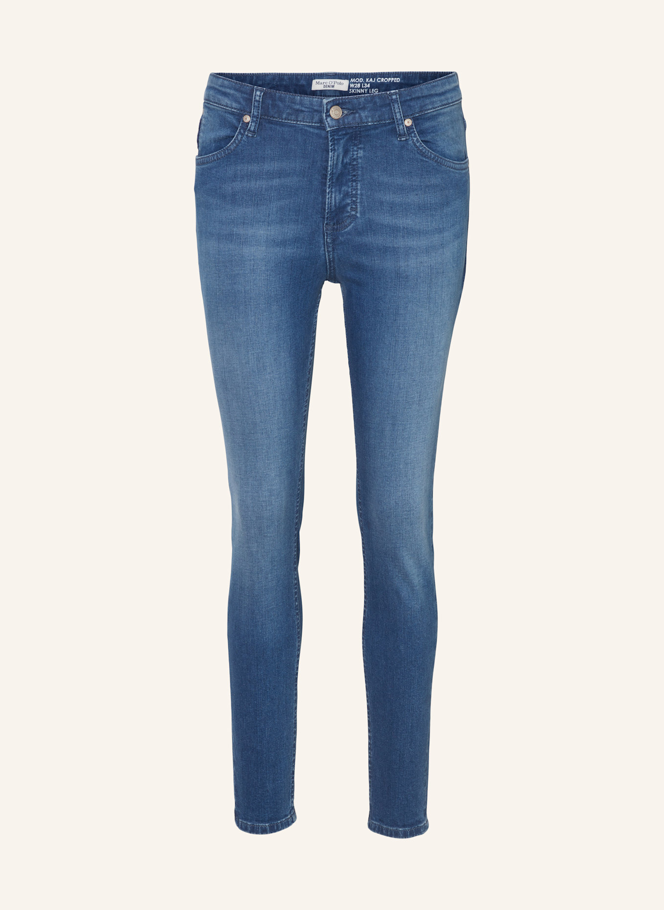 Marc O'Polo DENIM Jeans Model Kaj skinny croped, Farbe: BLAU (Bild 1)