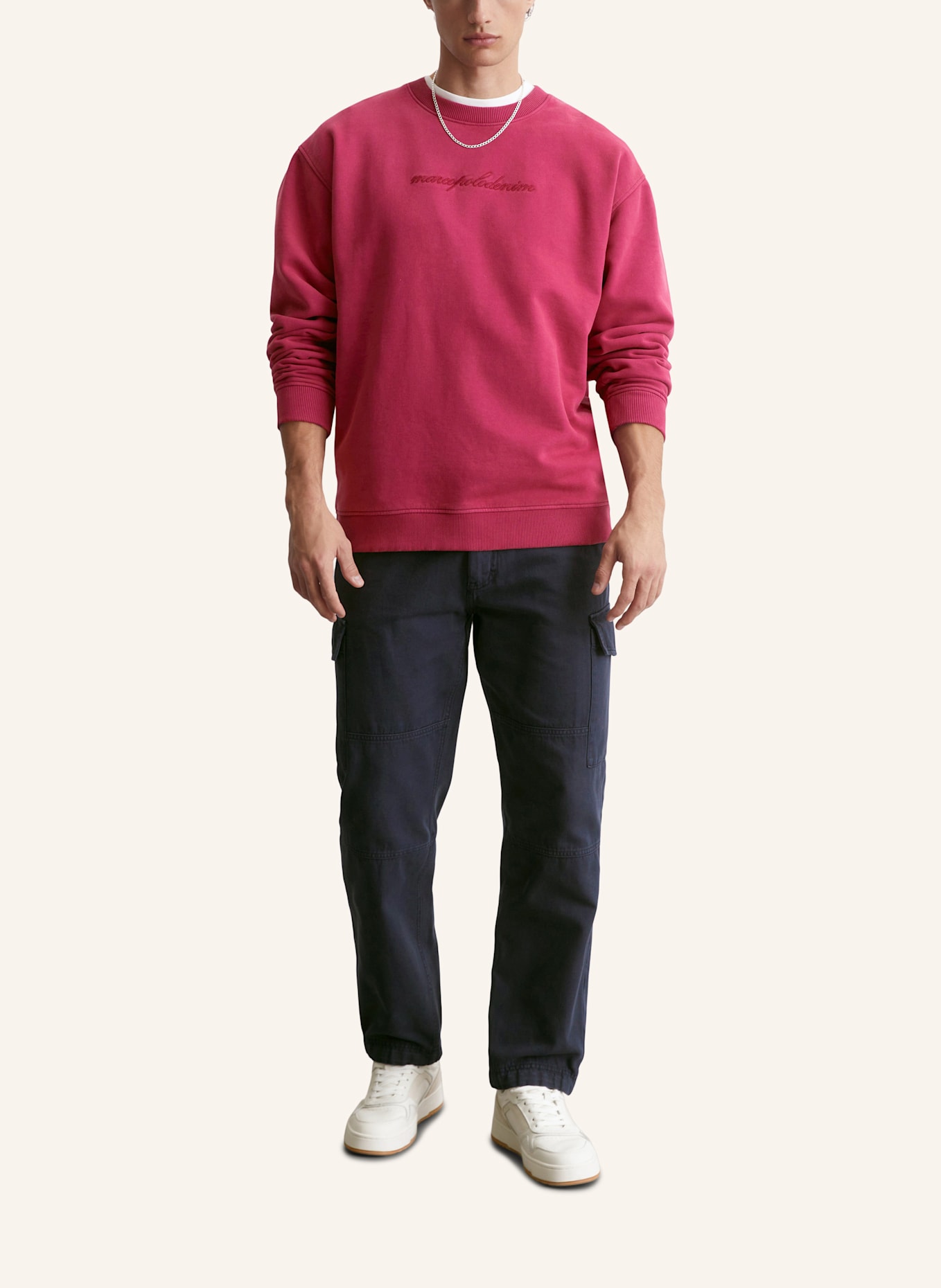 Marc O'Polo DENIM Sweatshirt, Farbe: PINK (Bild 4)