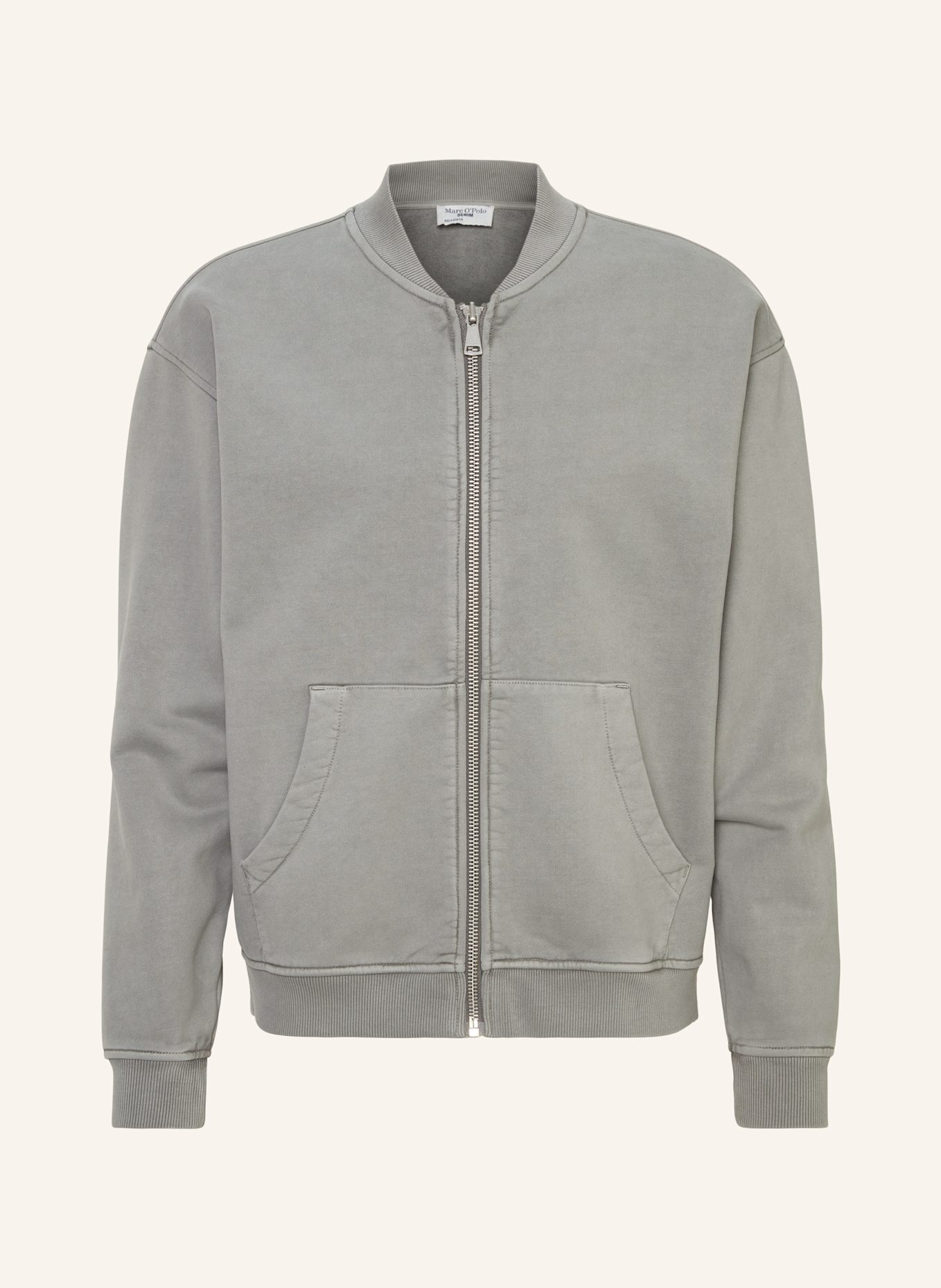 Marc O'Polo DENIM Sweatjacke, Farbe: GRAU (Bild 1)