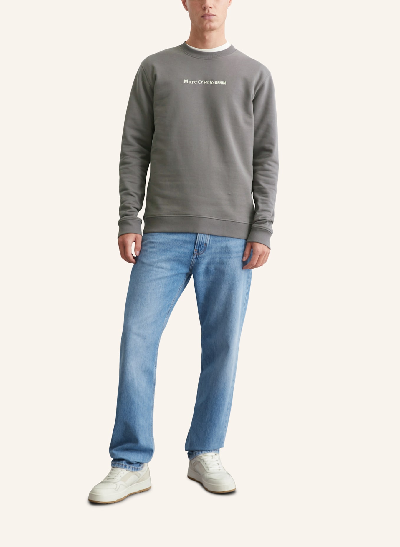 Marc O'Polo DENIM Sweatshirt, Farbe: GRAU (Bild 4)