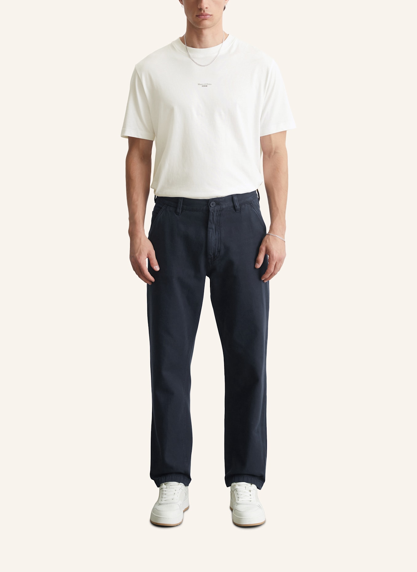 Marc O'Polo DENIM Chino, Farbe: BLAU (Bild 4)