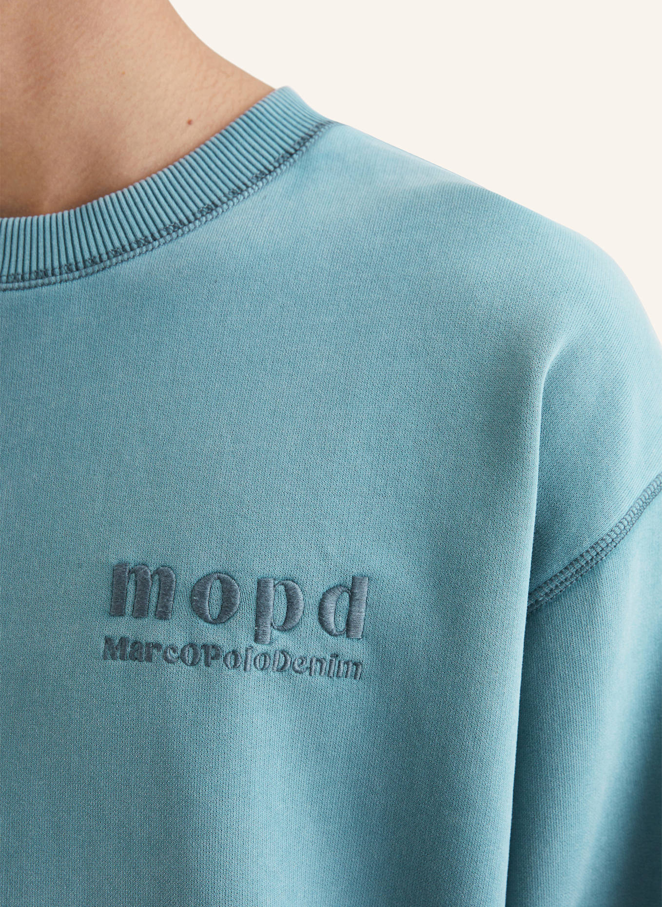 Marc O'Polo DENIM Sweatshirt: BLAU